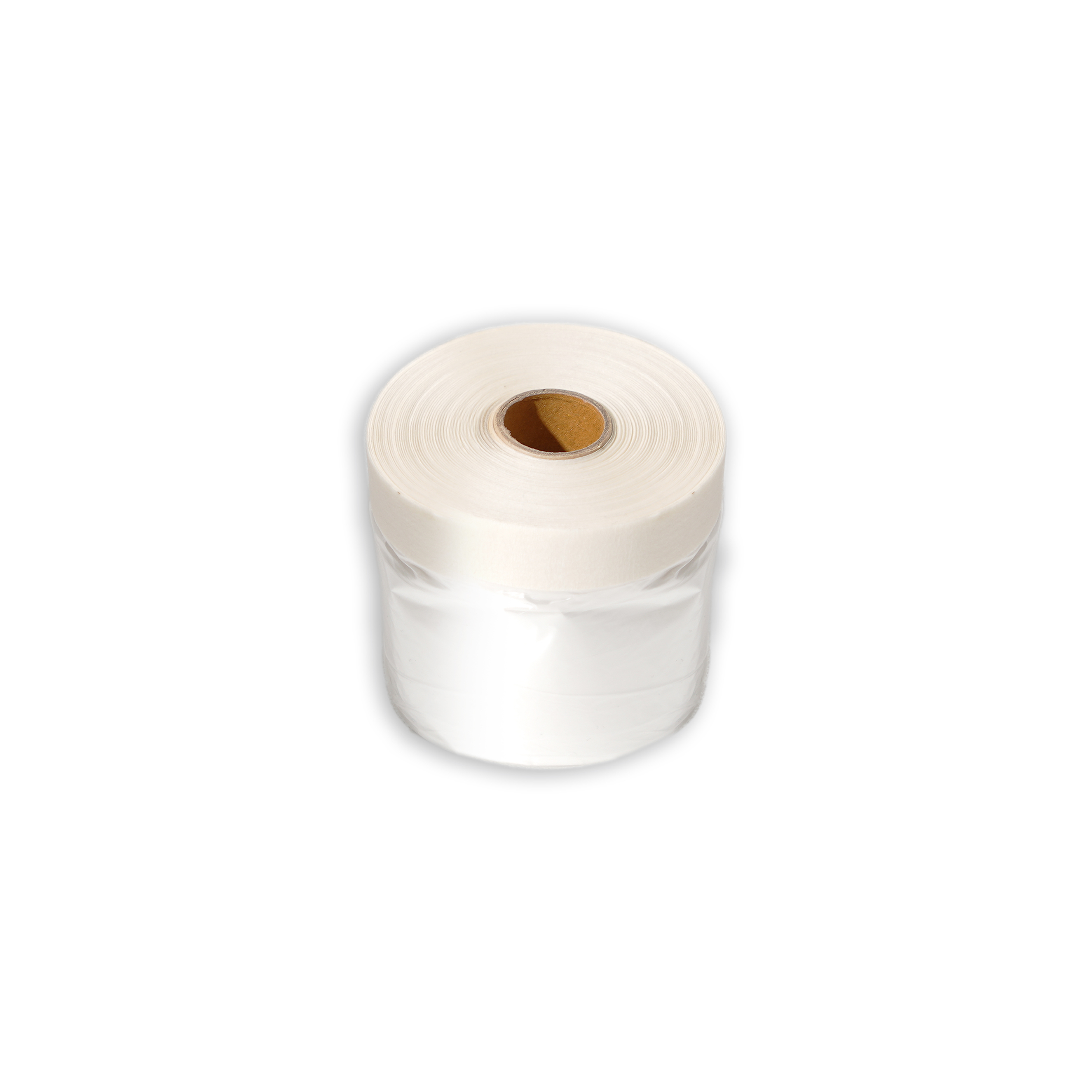 Kombi-Mask Kreppband 55 cm x 20 m | Malerkrepp mit Abdeckfolie creme