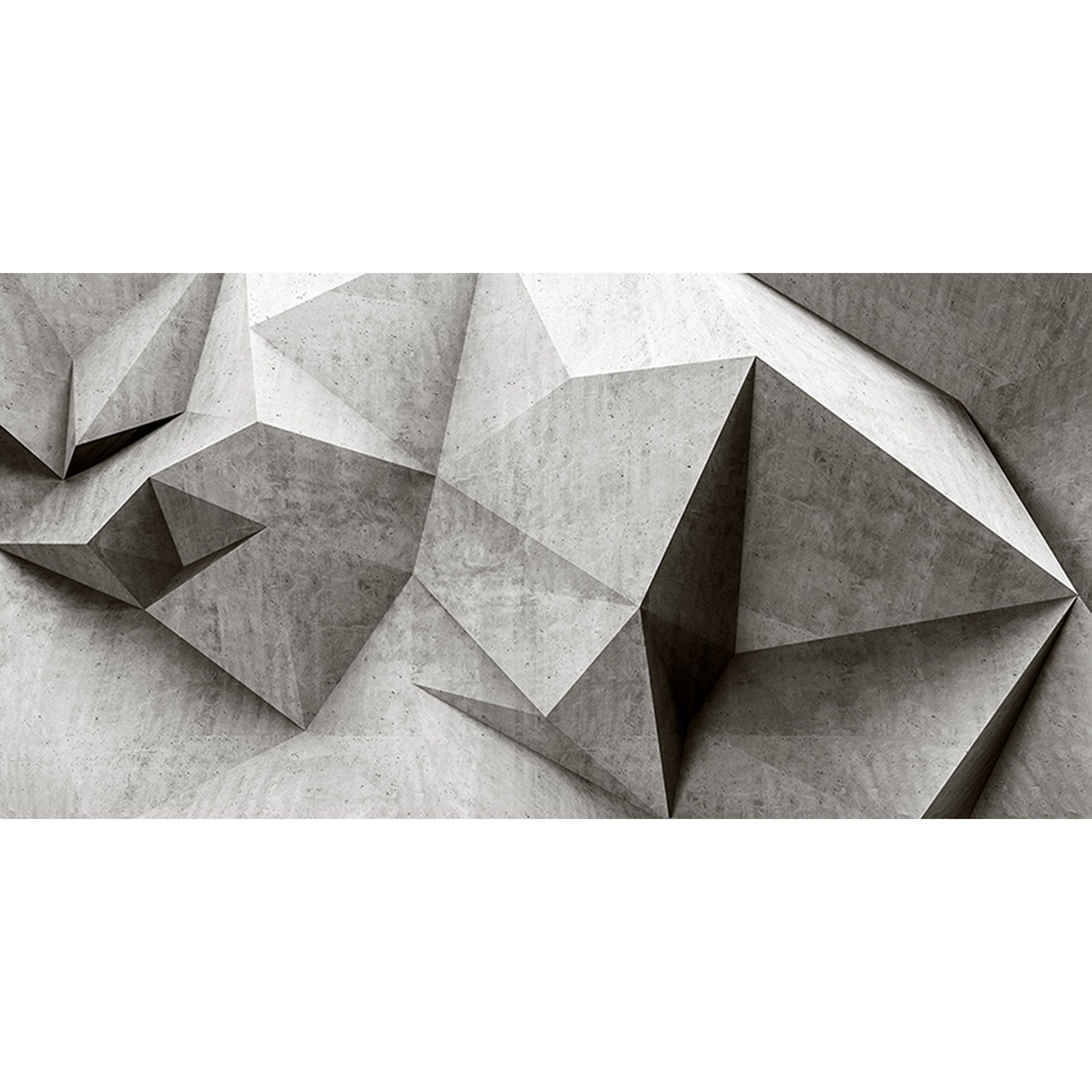 Fototapete Betonoptik M1-No.60747 | Digitaldruck | Grau | 3D-Optik | Grafisch