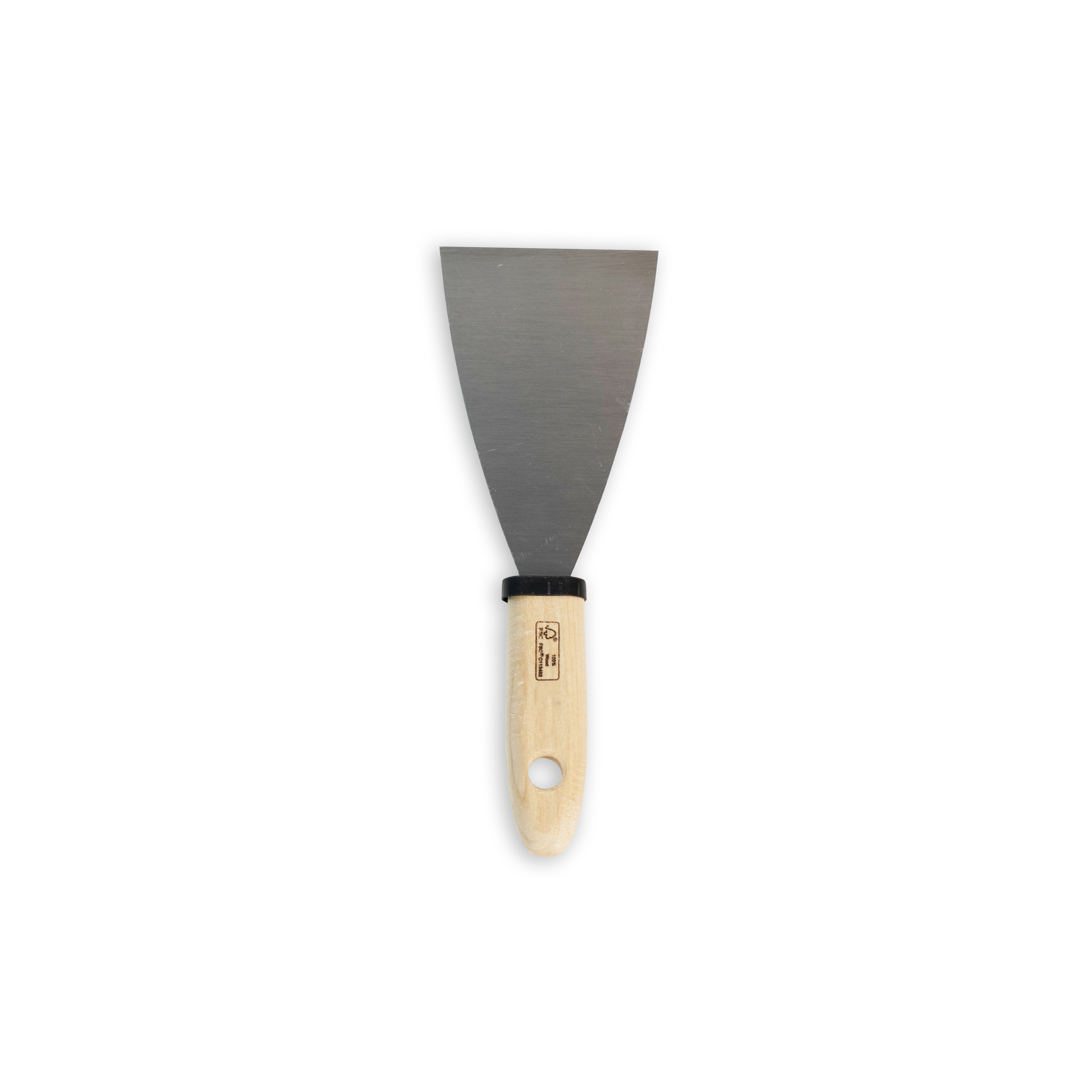 Spachtel 80 mm | Malerspachtel Holzgriff Edelstahl-Blatt