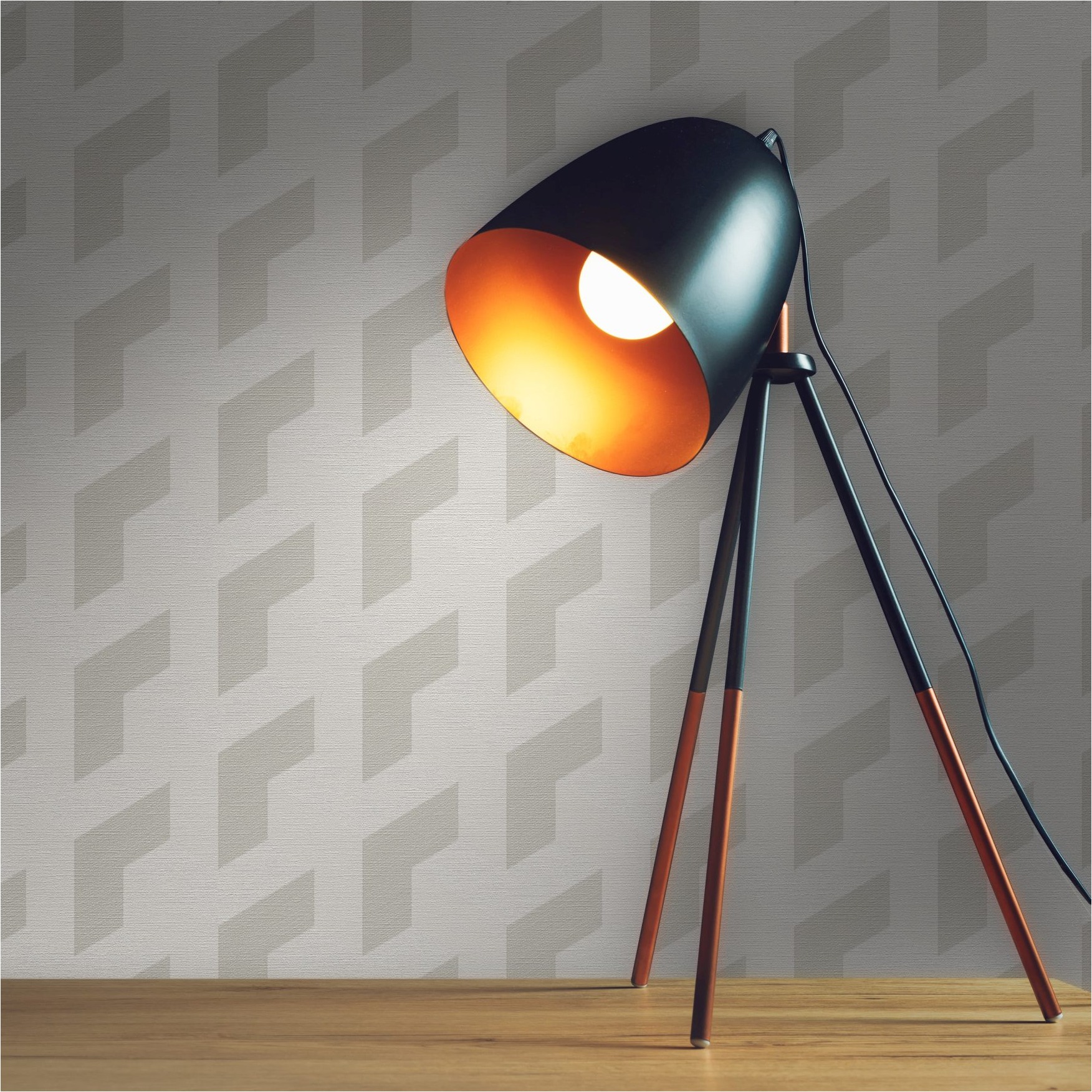 781504_Vorschau Tapete Grafik M1-No.11952 | Vliestapete 3D | Grau | Weiß | Wohnzimmer | Schlafzimmer | Küche