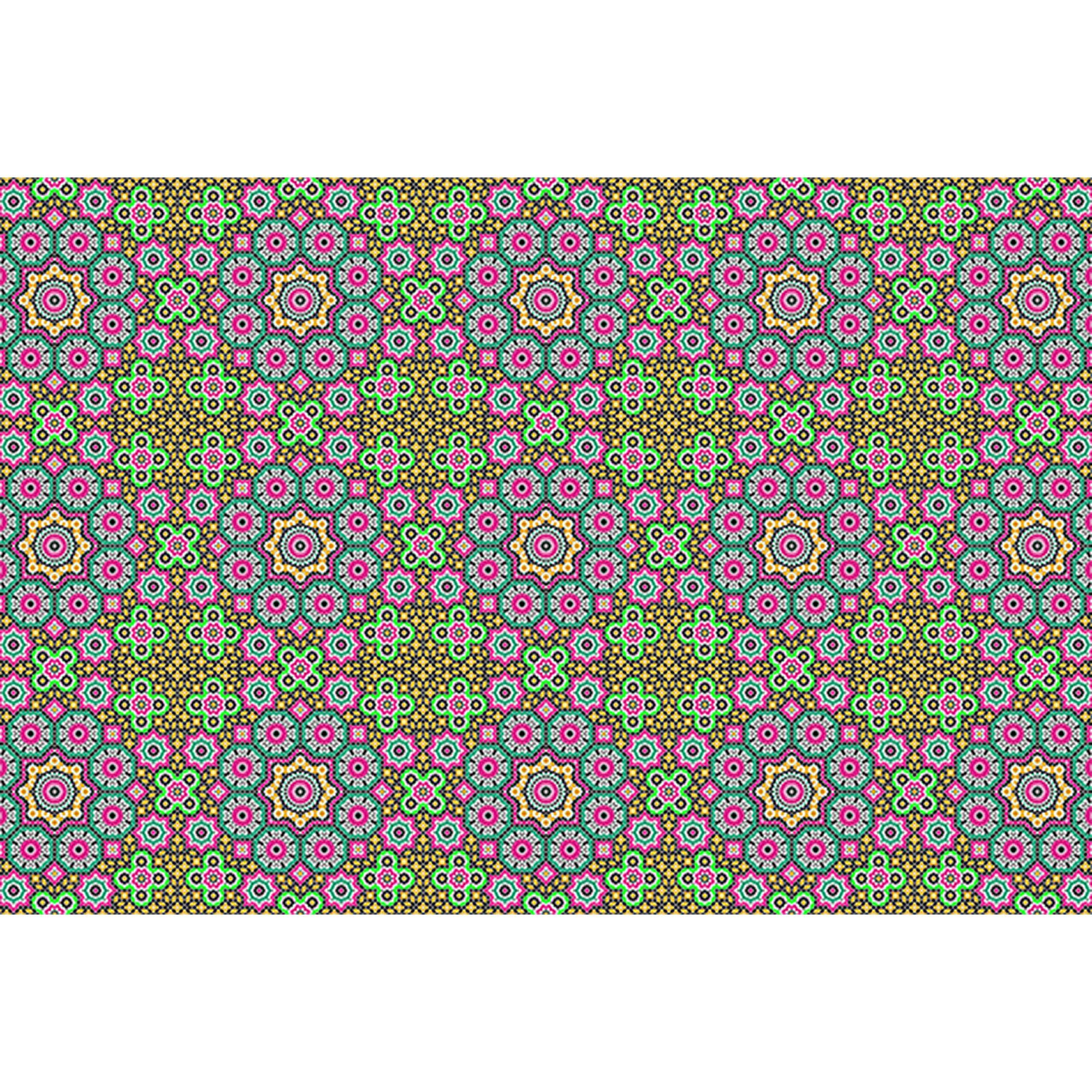 Tadessi Fototapete Abstrakt M1-No.60565 Digitaldruck Tapete Gelb Rosa