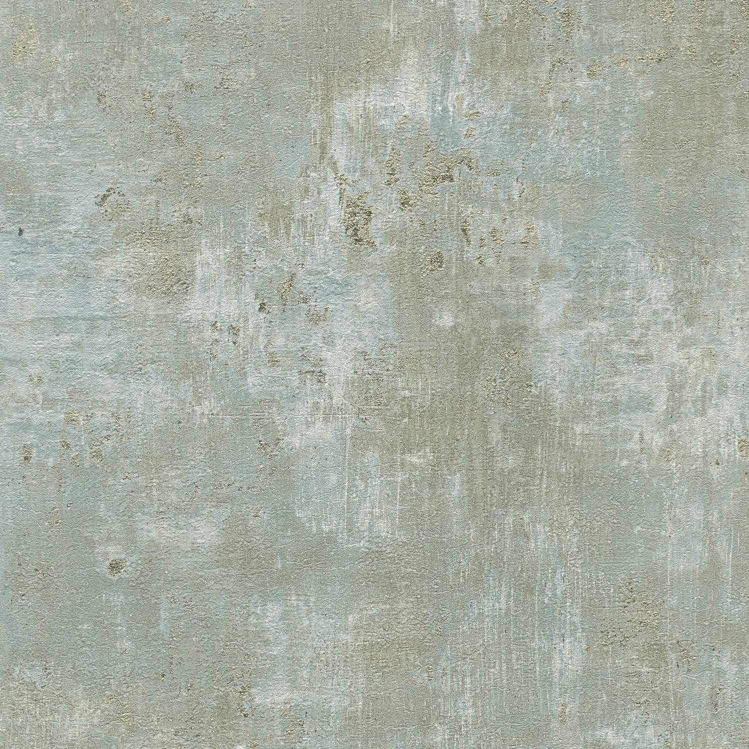 Tapete Rocco Metallic M1-No.11195 Vlies Grün Blau Tadessi 10.05 m x 0.53 m