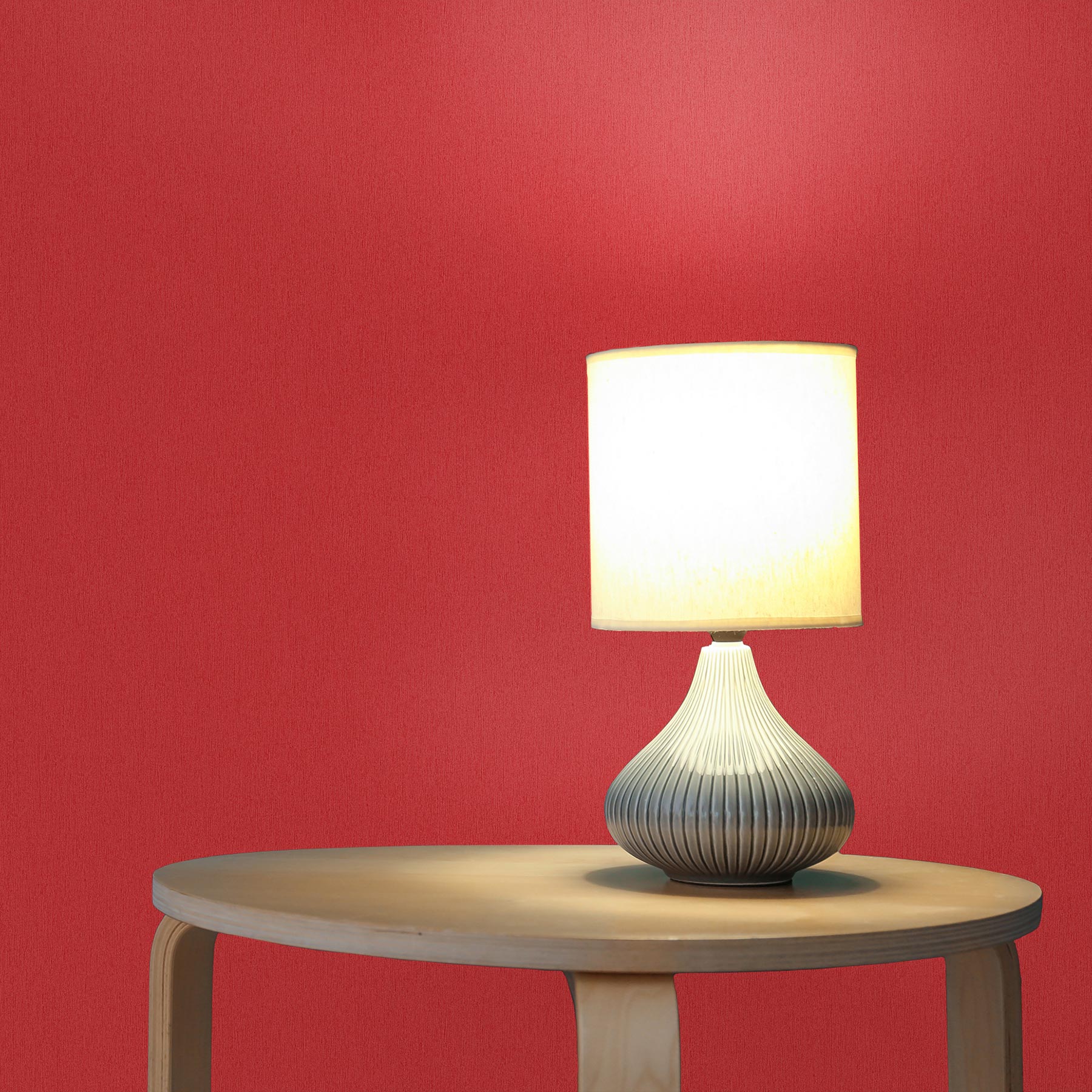 Tapete Uni M1-No.1186 | Vliestapete | Rot | Unitapete | Einfarbig