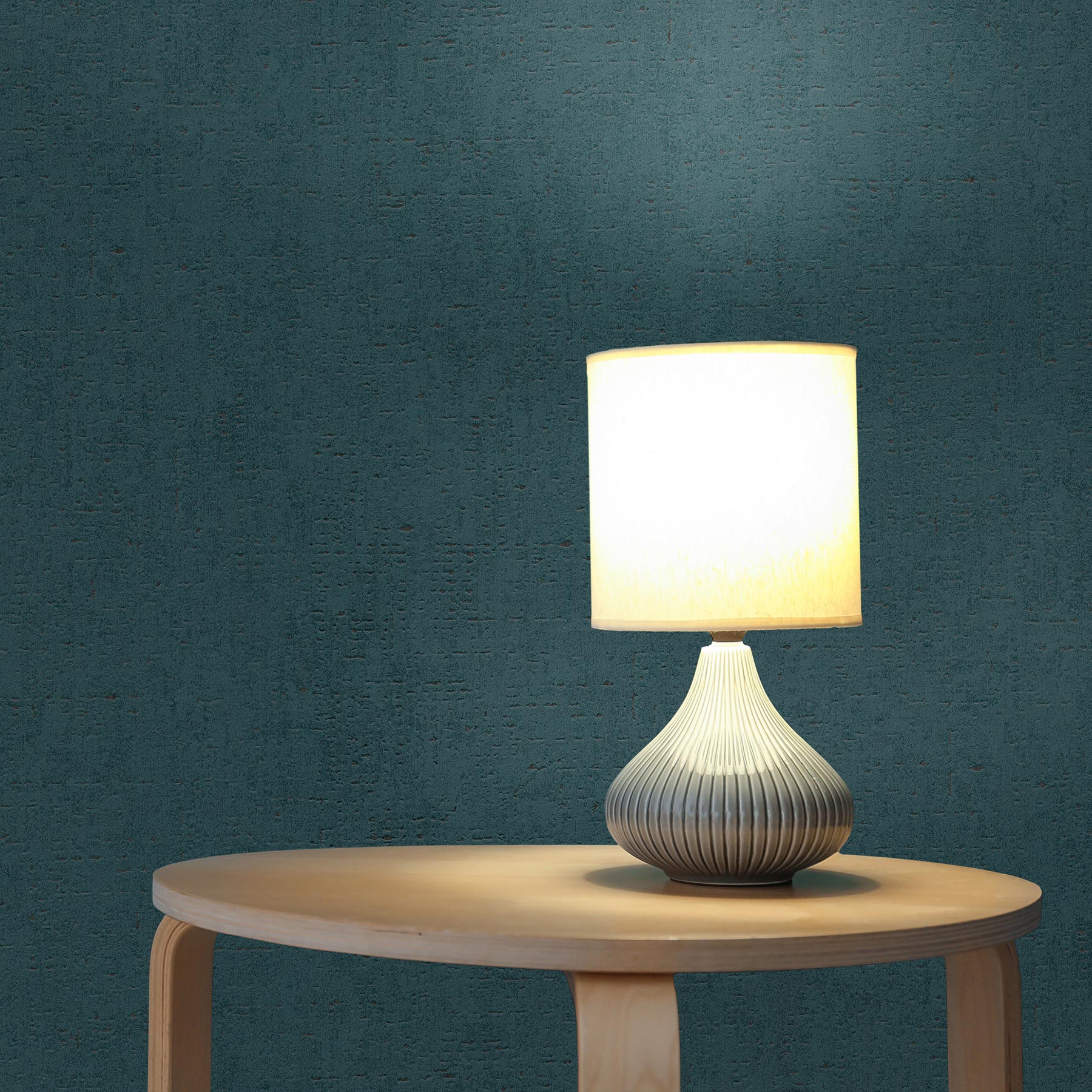 Tapete Uni M1-No.3305 | Vliestapete | Blau | Tapete Einfarbig | Unitapete