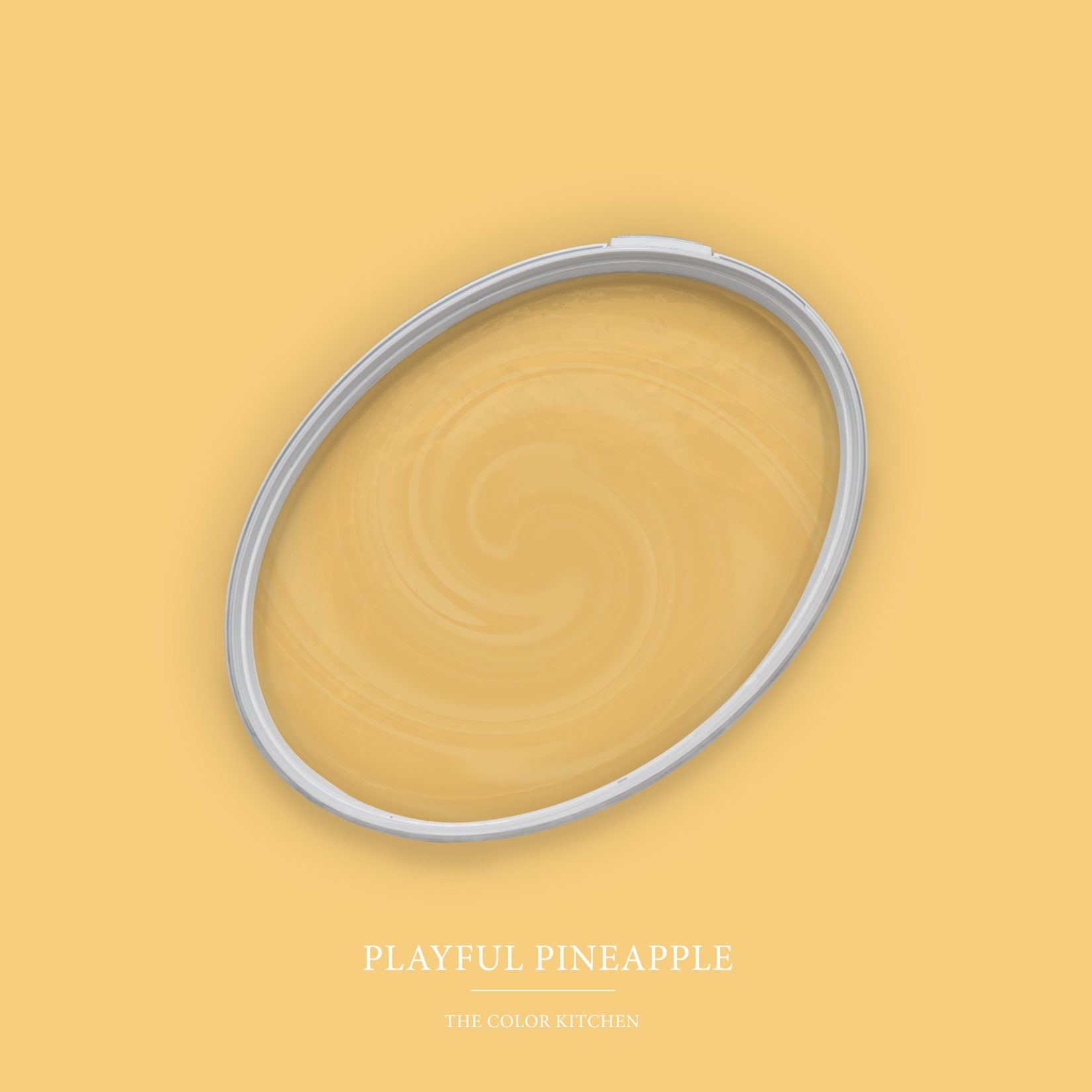 Wandfarbe Gelb TCK5005 | Playful Pineapple | Matte Innendispersion | Hohe Deckkraft