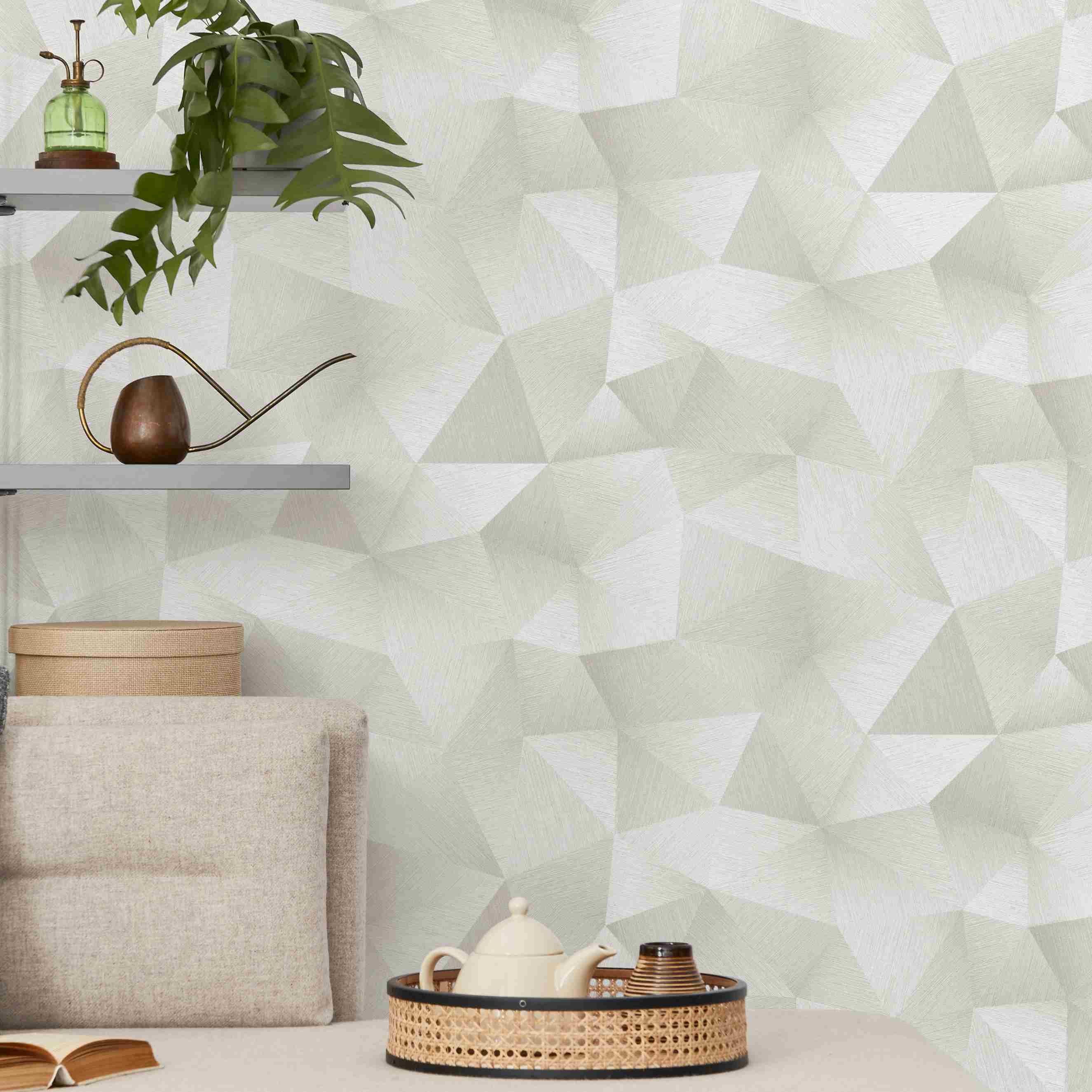 Erismann Fashion for Walls 3 | 1021631 | Vliestapete 3D Optik | 0.53 m x 10.05 m | Grau