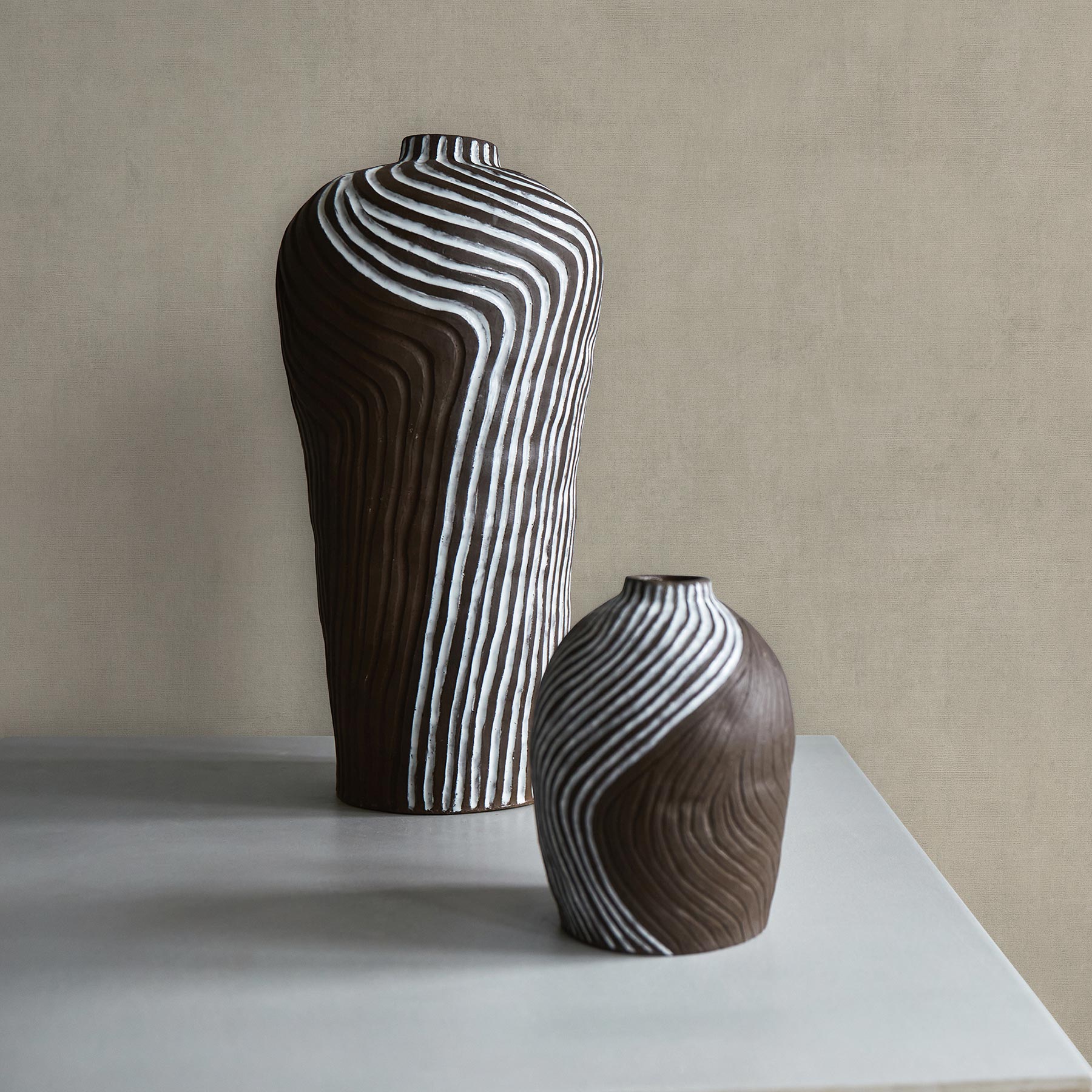 AS380245_1 Tapete Uni M1-No.1224 | Vliestapete | Beige | Unitapete | Einfarbig