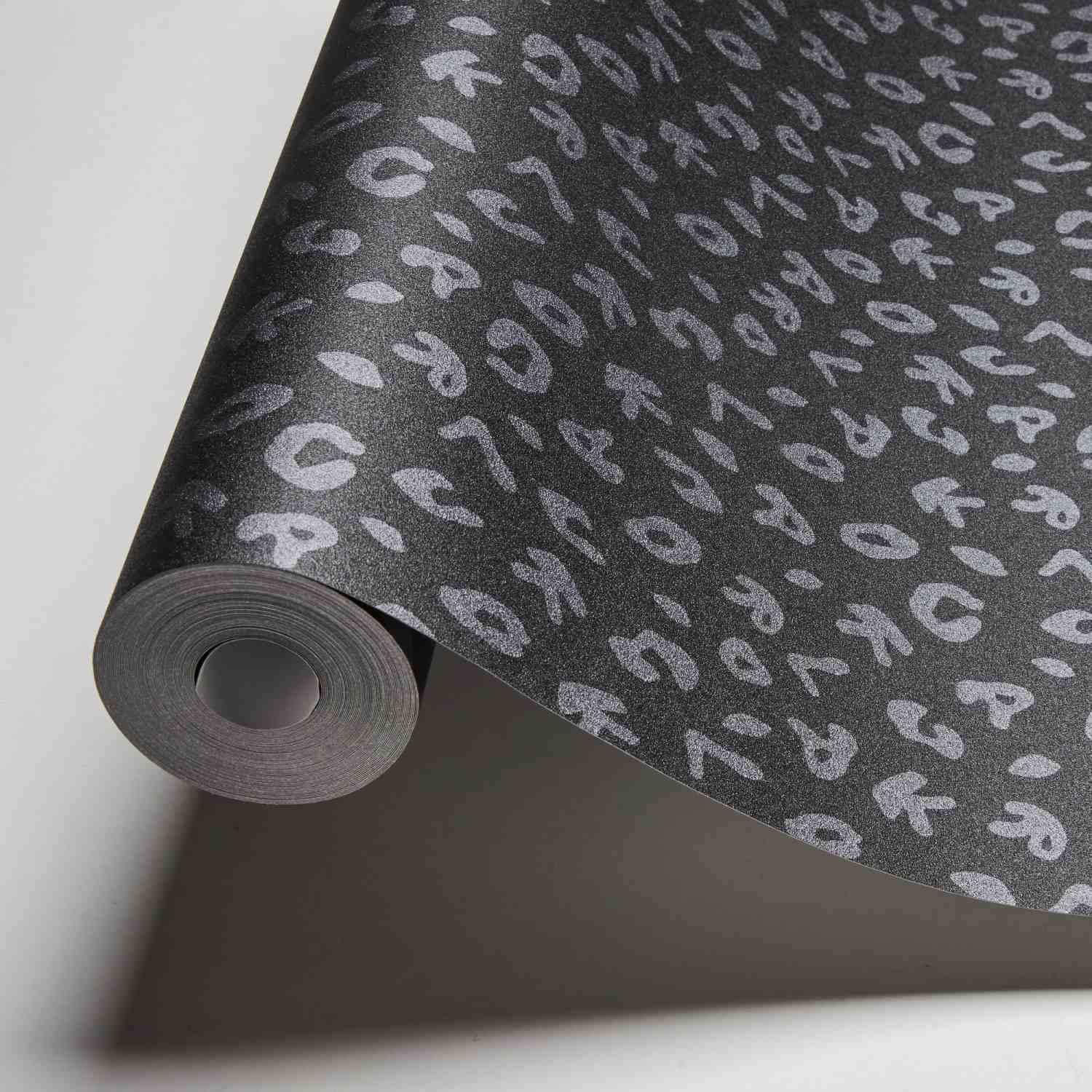 Designer Karl Lagerfeld | No. 10152 | Vliestapete Naturoptik | 0.53 m x 10.05 m | Grau