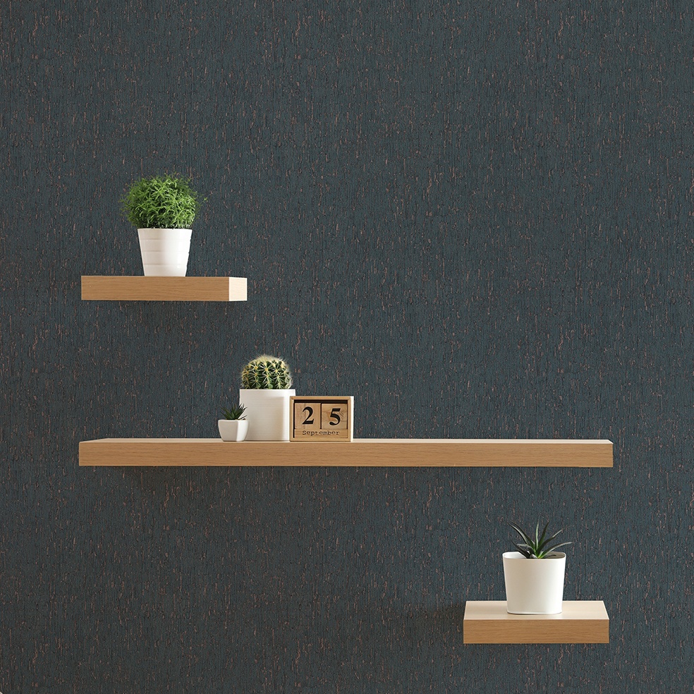 Tapete Ricco Stein M1-No.11104 Vlies Blau Bronze Tadessi 10.05 m x 0.53 m