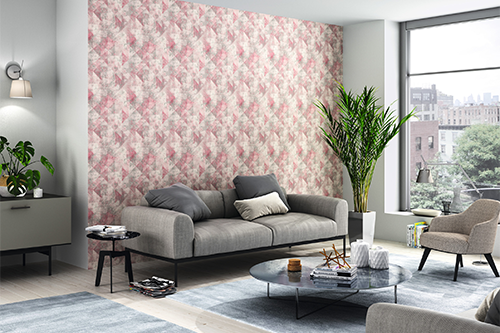 Florale Wohnzimmer Tapete