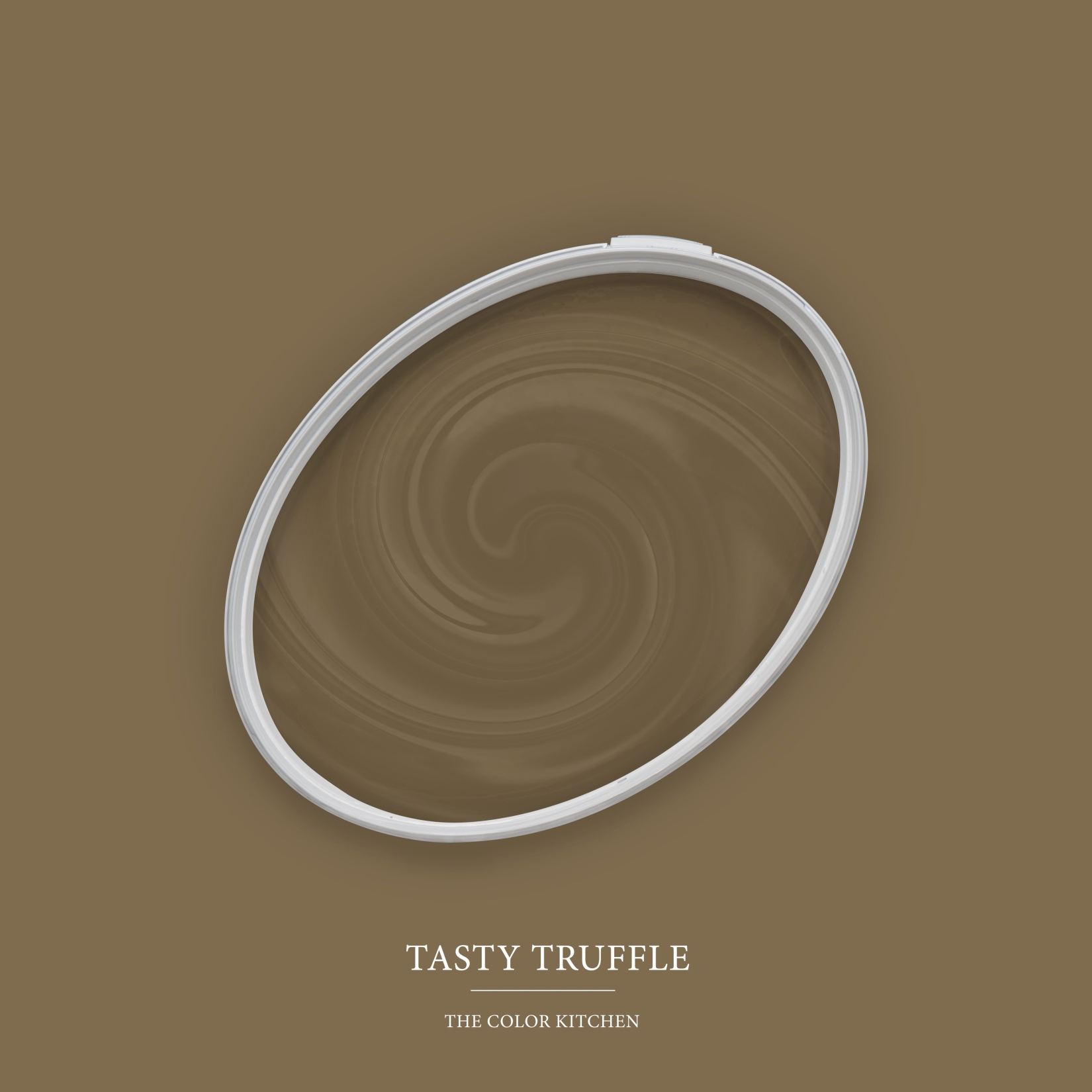 Wandfarbe Braun TCK6014 | Tasty Truffle | Matte Innendispersion | Hohe Deckkraft