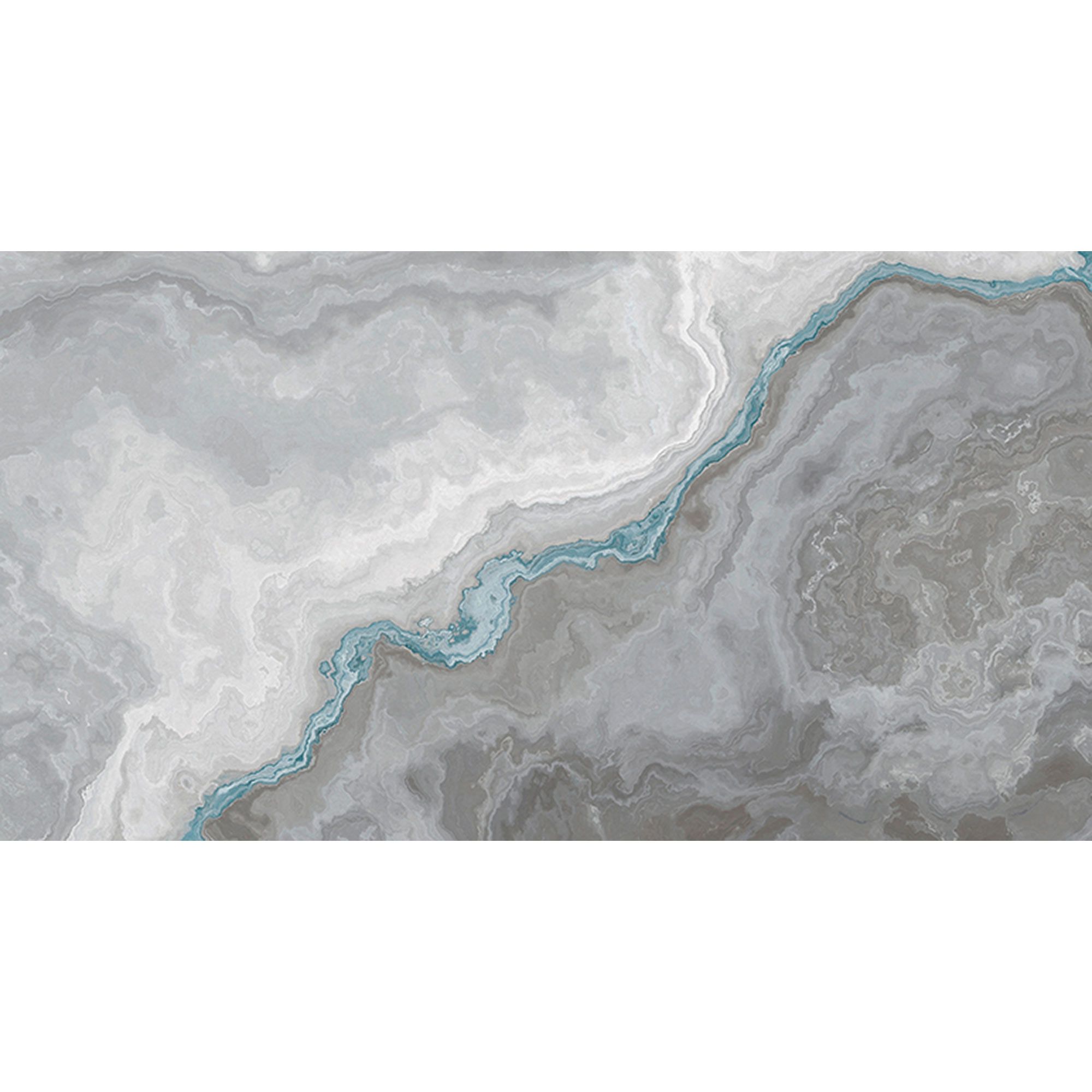 Fototapete Marmor M1-No.60189 | Digitaldruck | Blau | Grau | Steinoptik
