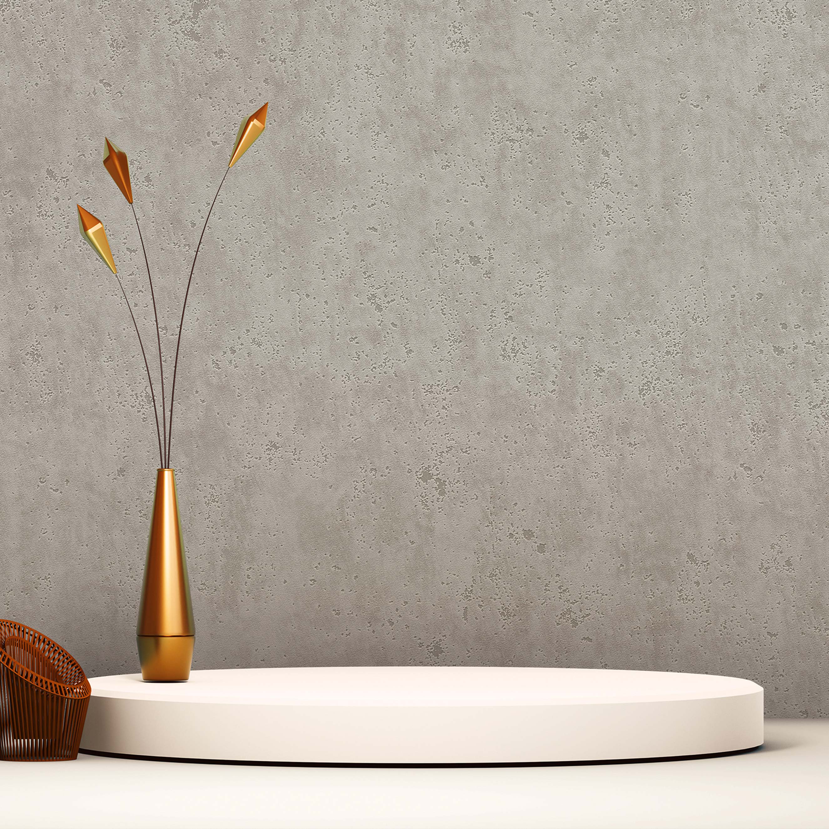 Tapete Beton Lauro M1-No.224 | Vliestapete | Grau | Modern | Betonoptik | Betonwand
