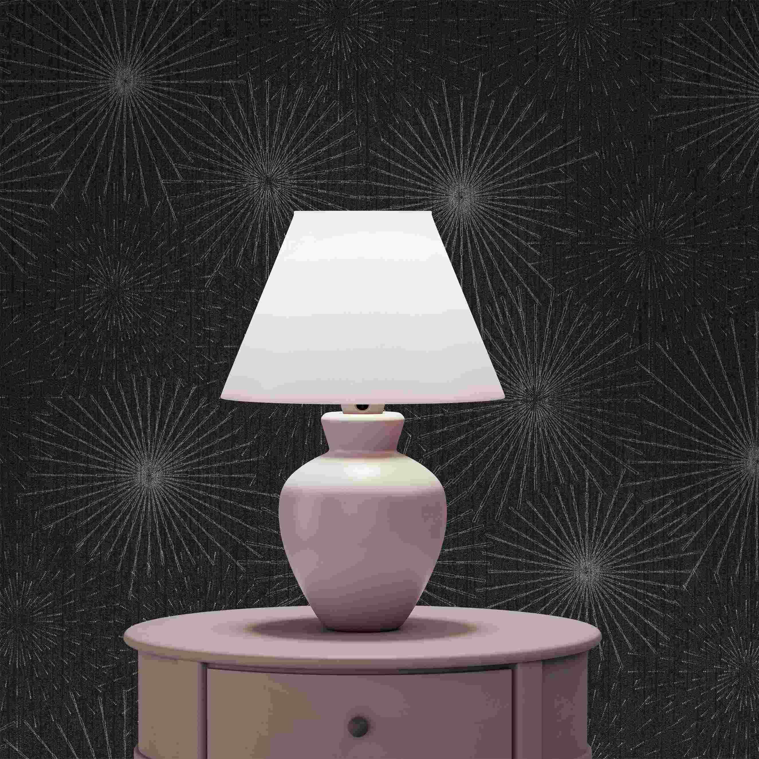 Tapete Meo Grafik M1-No.4013 Vlies Schwarz Gold Modern Tadessi 10.05 x 0.53 m