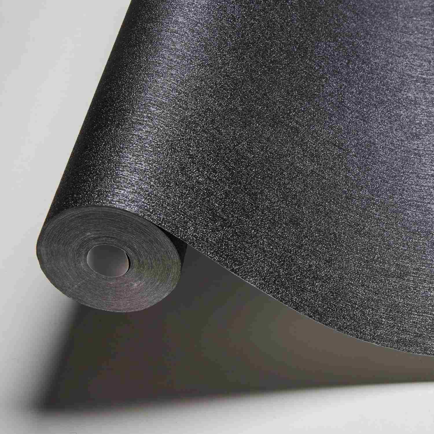 Designer Karl Lagerfeld | No. 10160 | Vliestapete Einfarbig | 0.53 m x 10.05 m | Schwarz