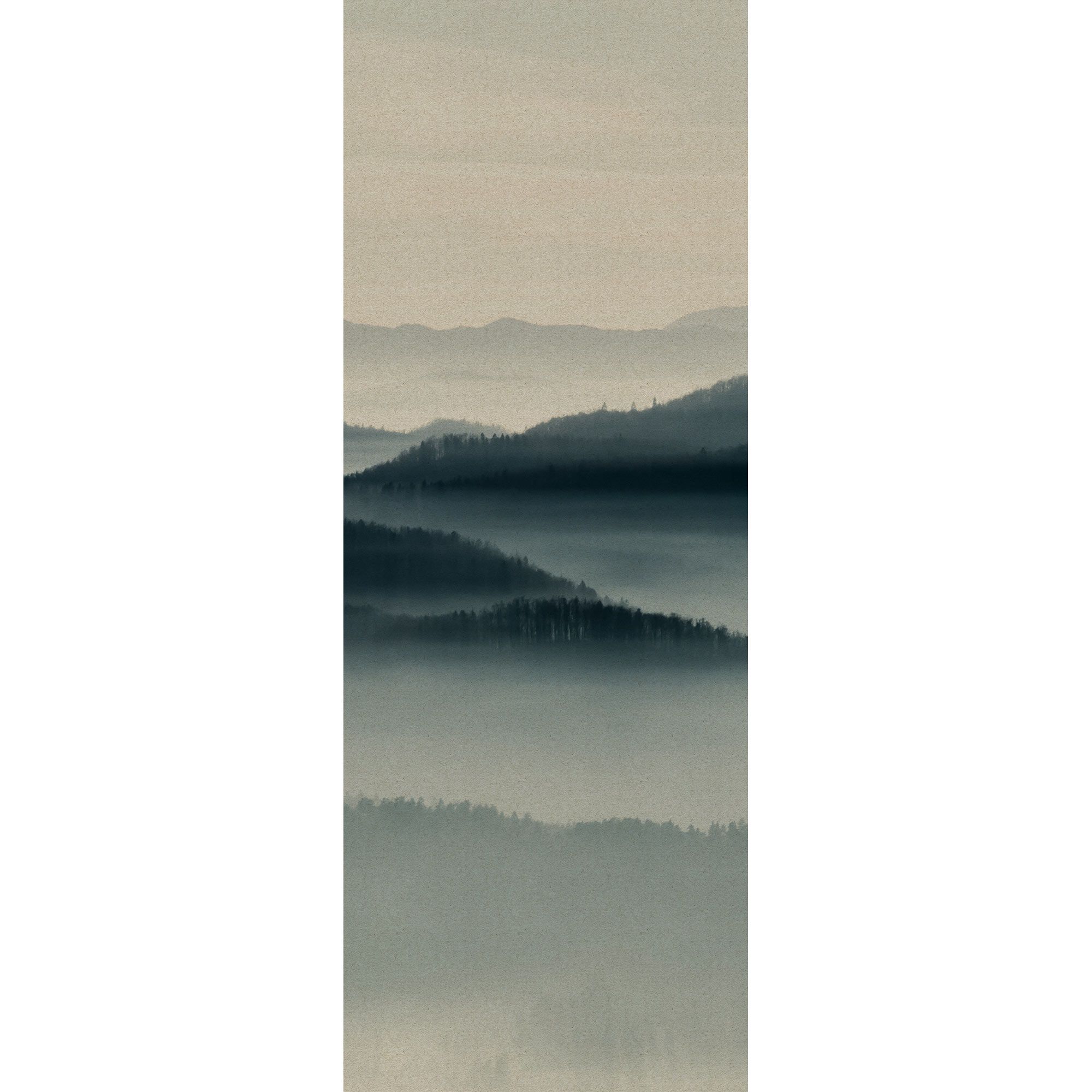 Fototapete Landschaft M1-No.60847 | Digitaldruck | Blau | Beige | Berge
