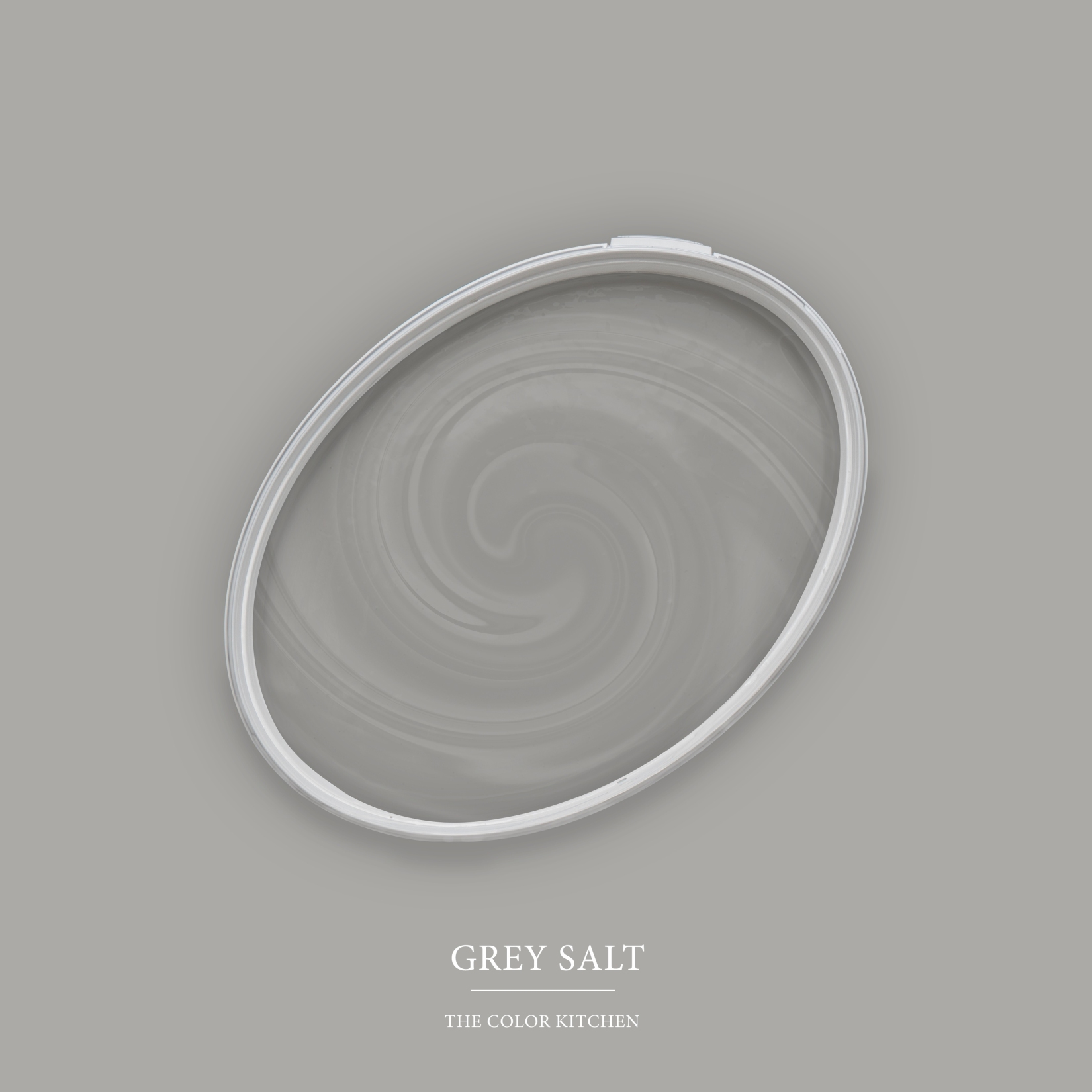 Wandfarbe Grau TCK1010 | Grey Salt | Matte Innendispersion | Hohe Deckkraft