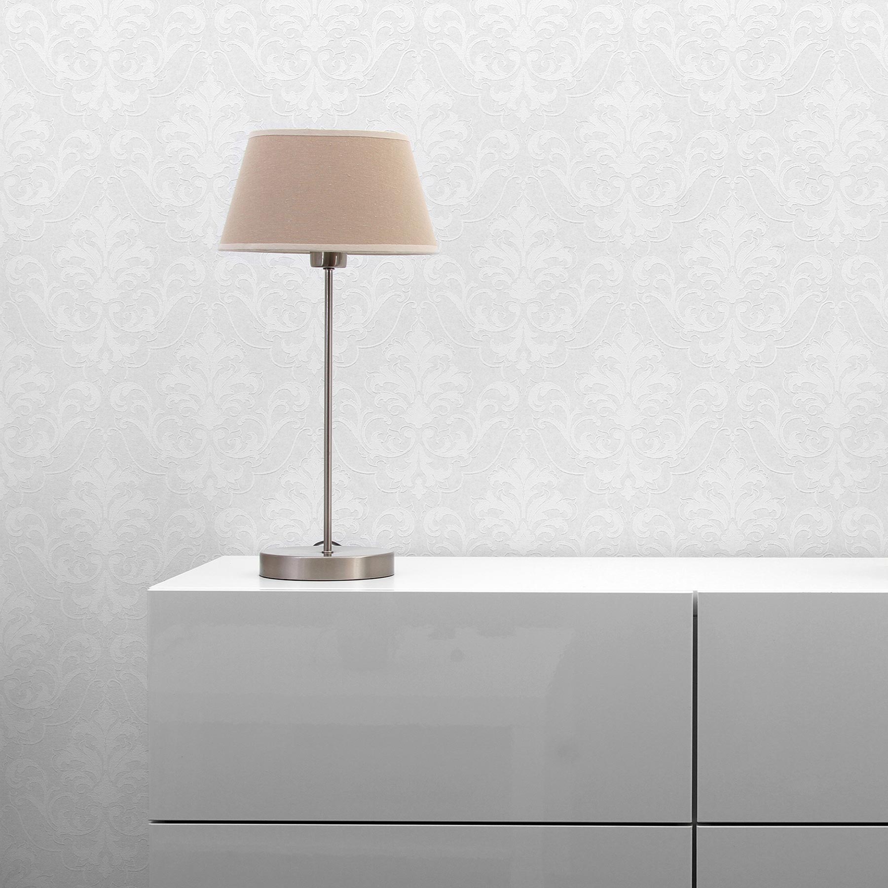 Tapete Barock Alessia M1-No.3840 Vliestapete Überstreichbar Klassik Barocktapete Ornament