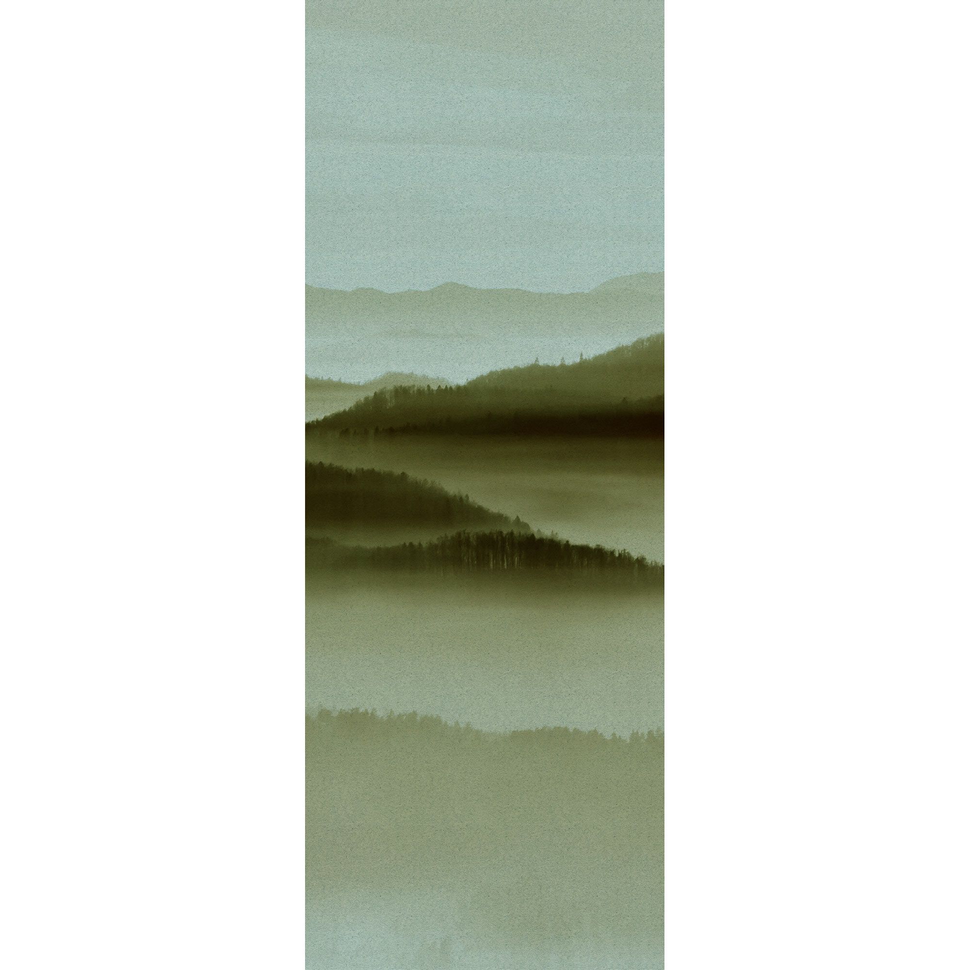 Fototapete Landschaft M1-No.60849 | Digitaldruck | Grün | Blau | Berge