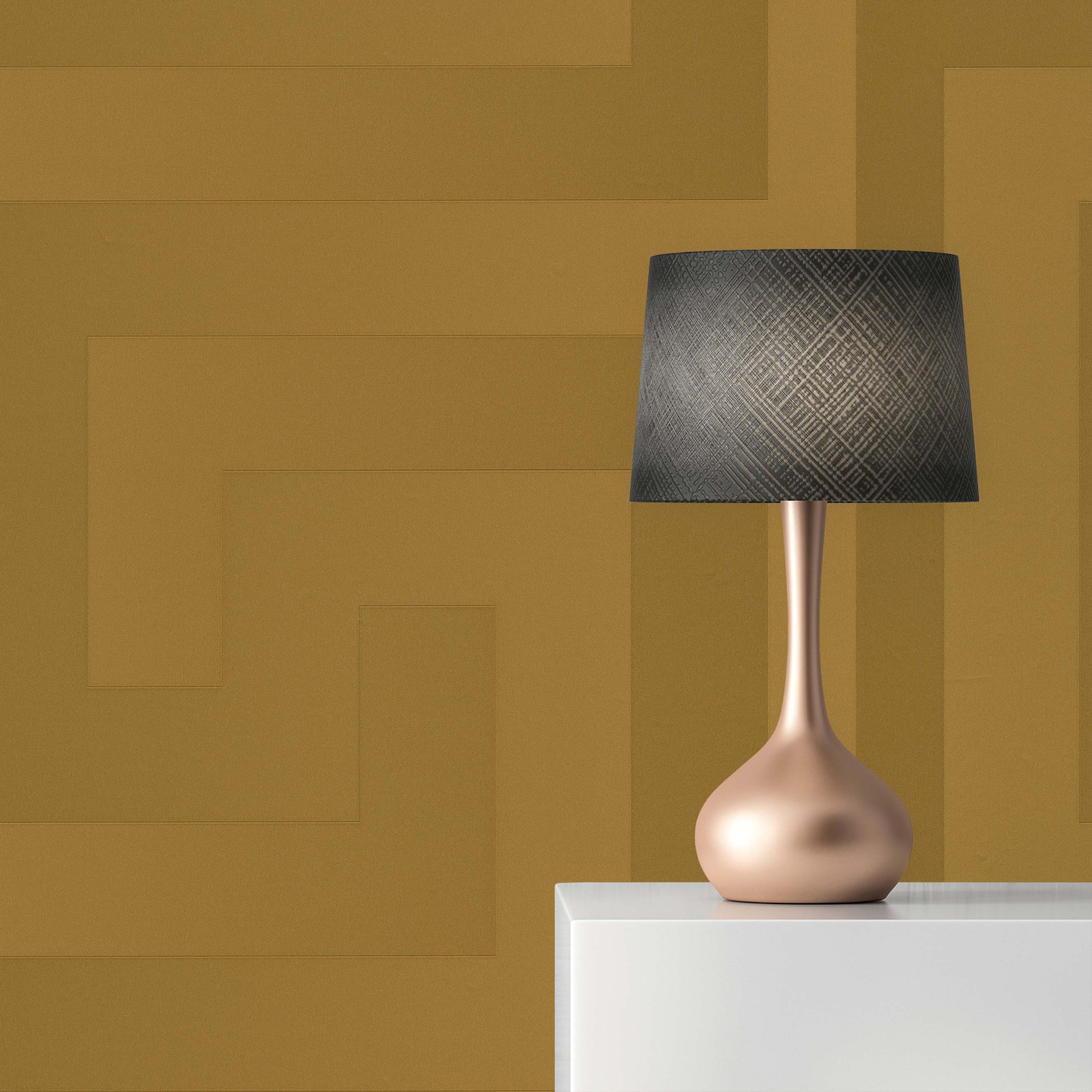 Tapete Glamour M1-No.875 | Vliestapete | Gold | Designertapete | Design