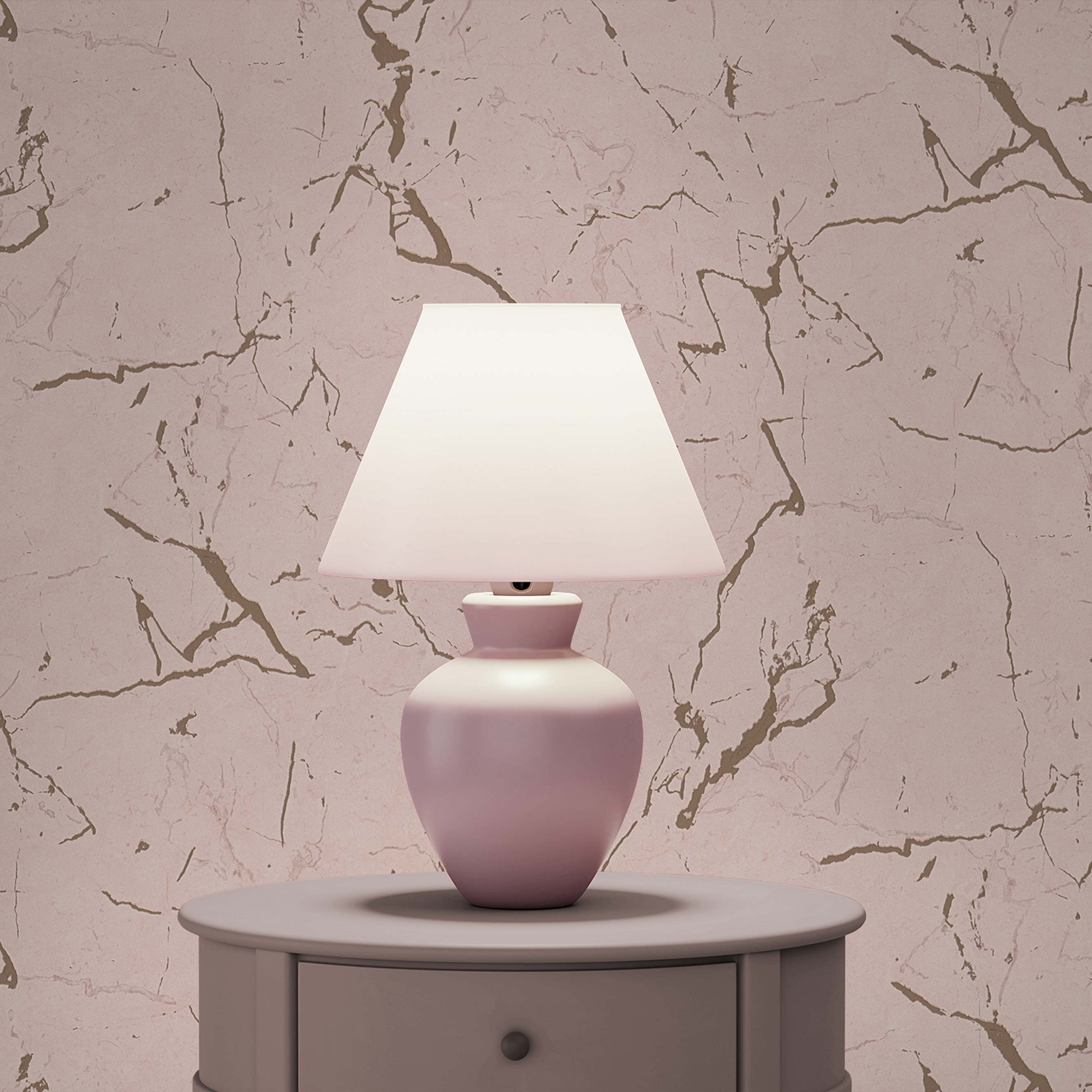 Tapete Marmoroptik Rachele M1-No.601 | Vliestapete | Rosa | Beige | Modern