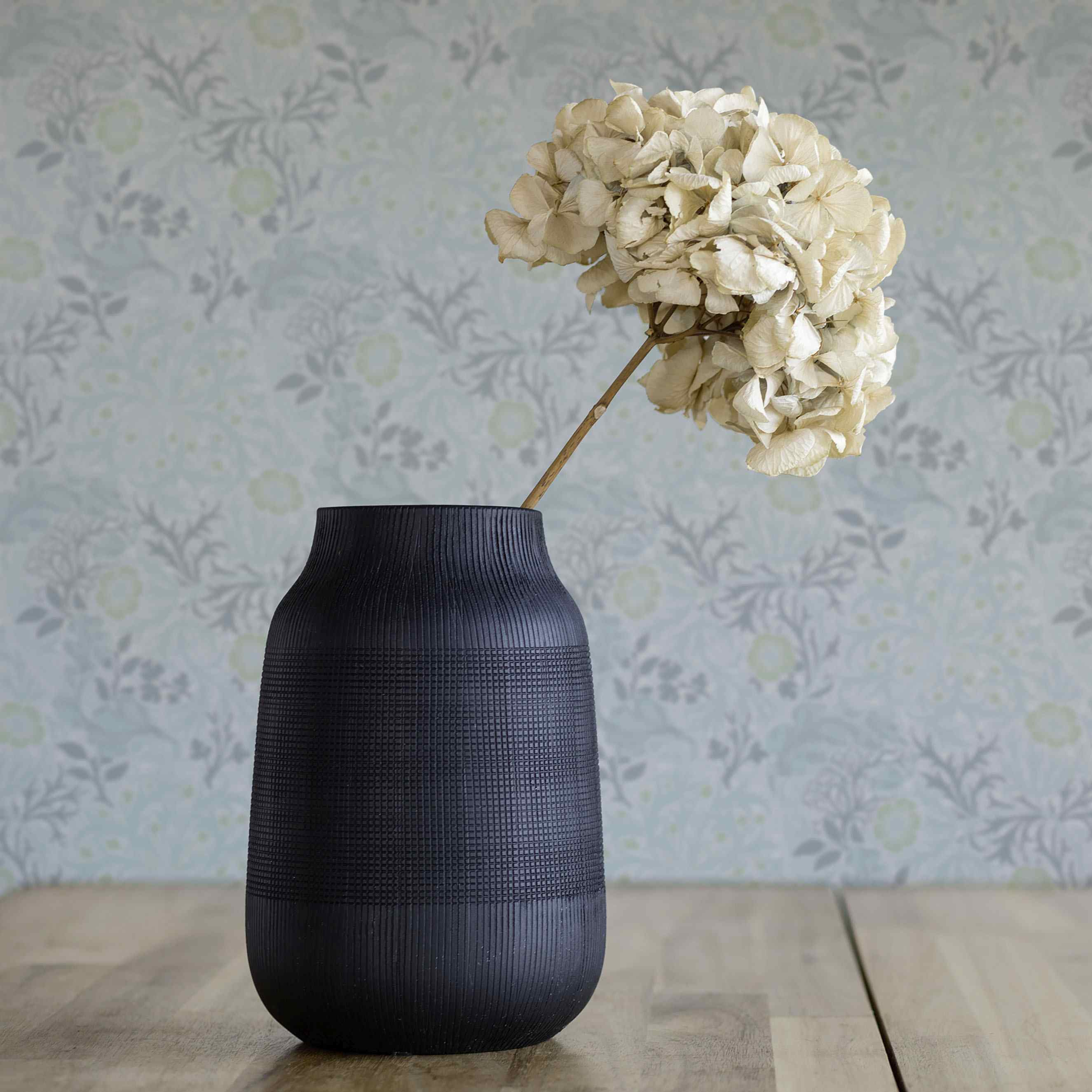 Tapete Juliano Blumen M1-No.4145 Vlies Grau Weiß Blumen Tadessi 10.05 x 0.53 m