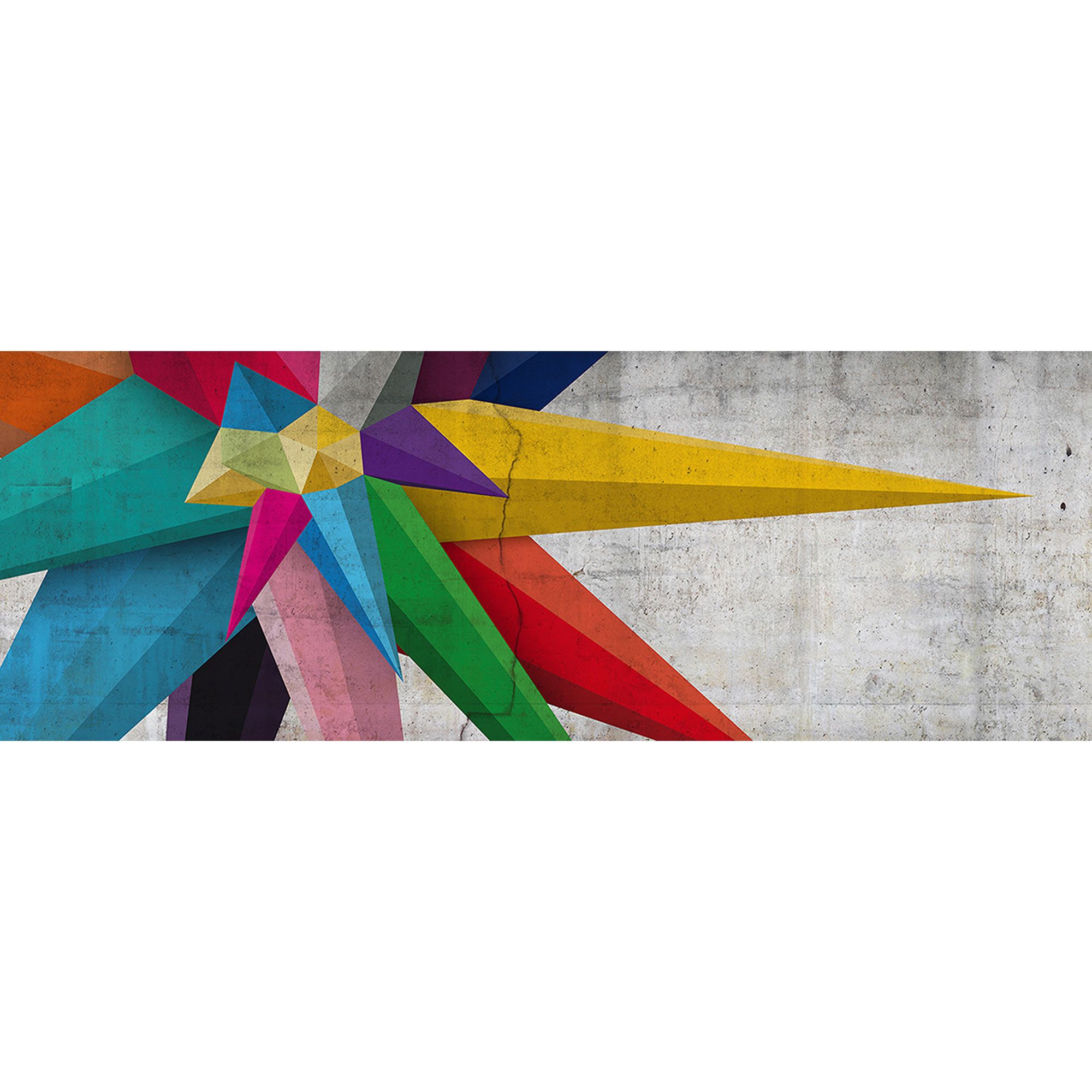 Tadessi Fototapete 3D M1-No.60325 Digitaldruck Tapete Bunt Grau - Abstrakt Modern