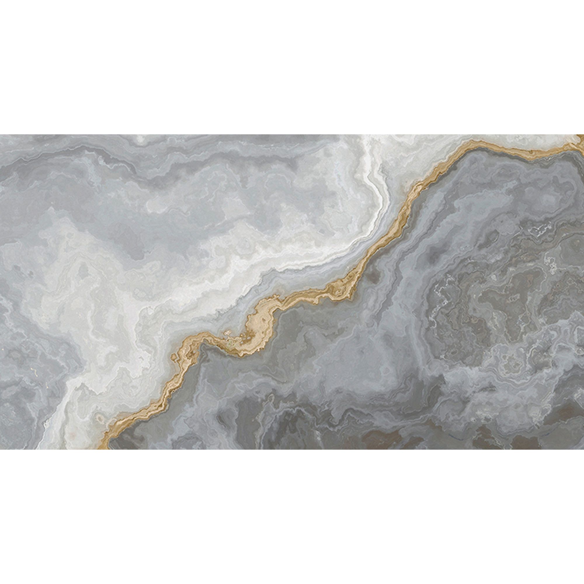 Fototapete Marmor M1-No.60187 | Digitaldruck | Gelb | Grau | Steinoptik
