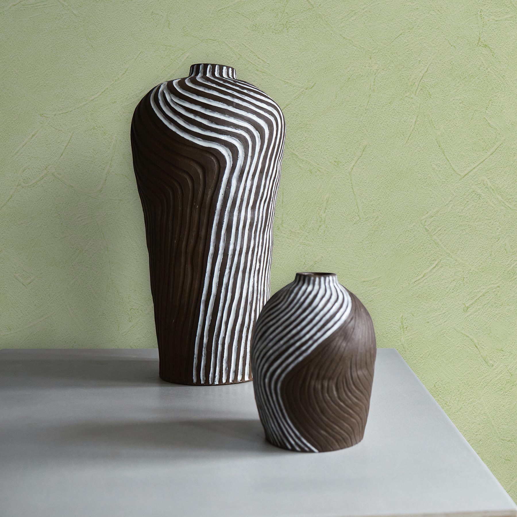 Tapete Uni M1-No.3909 Papiertapete Grün Tapete Einfarbig Unitapete