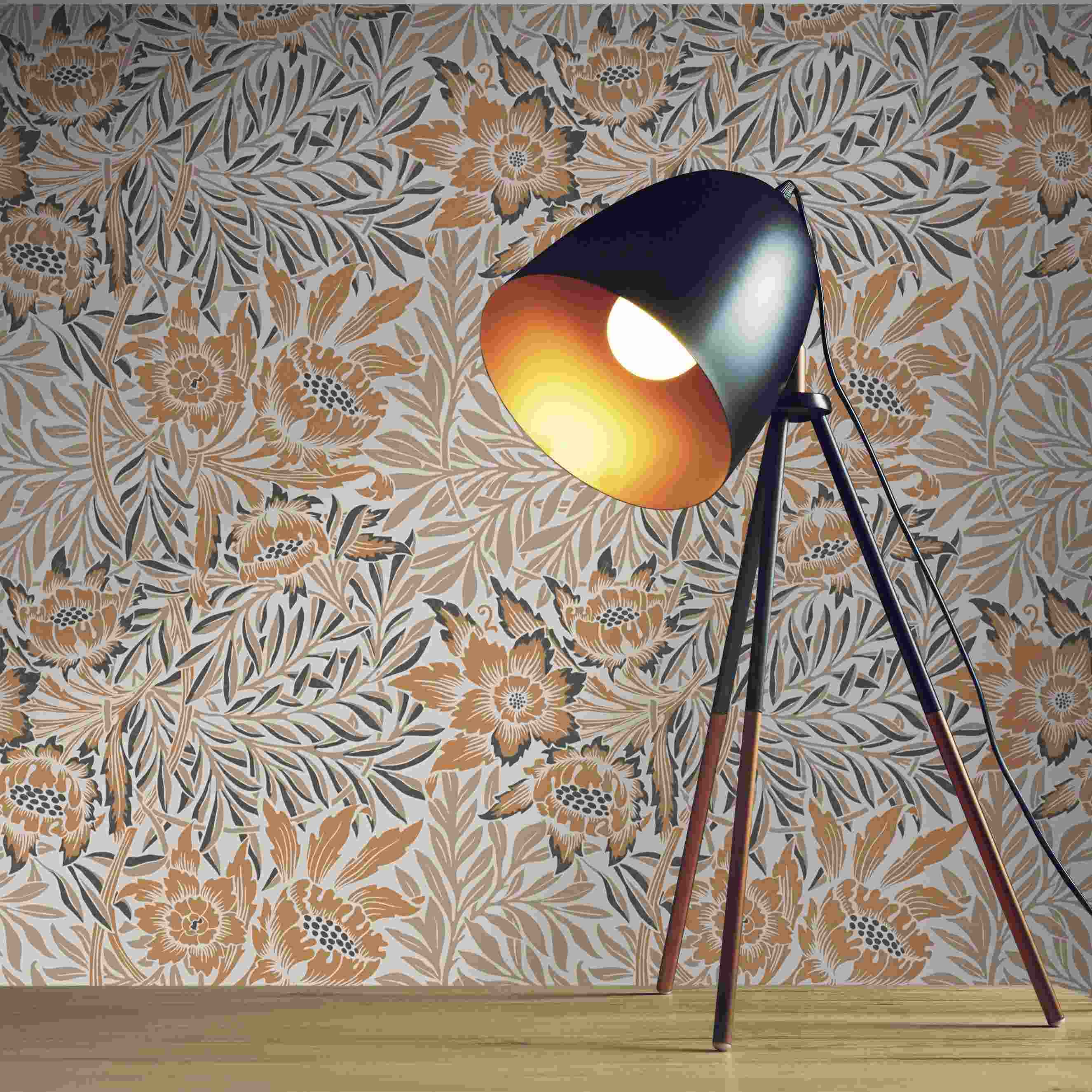 Tapete Lenni Blumen M1-No.4138 Vlies orange Beige Blumen Tadessi 10.05 x 0.53 m