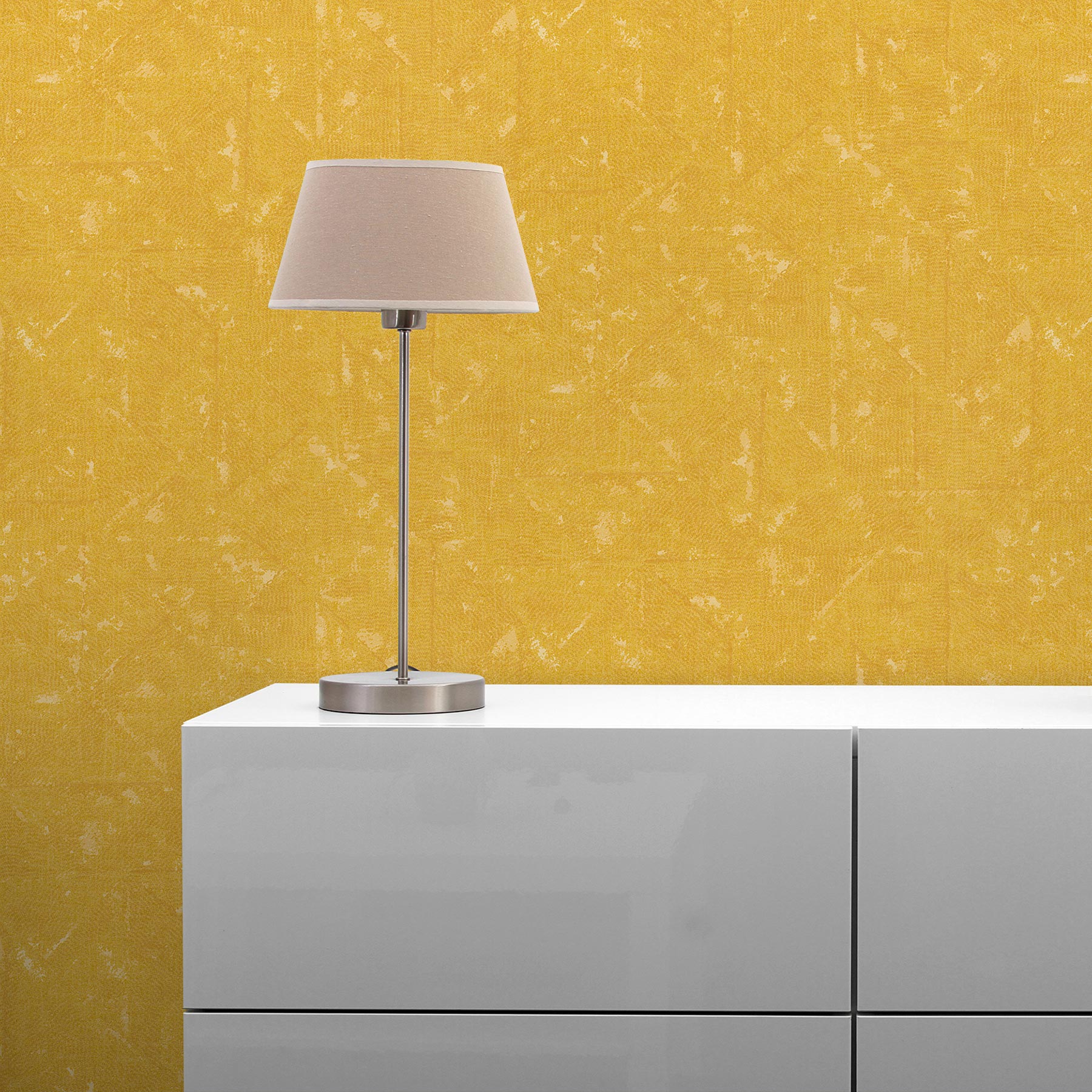 Tapete Grafik Carlo M1-No.2831 Vliestapete Gelb Geometrisch Modern