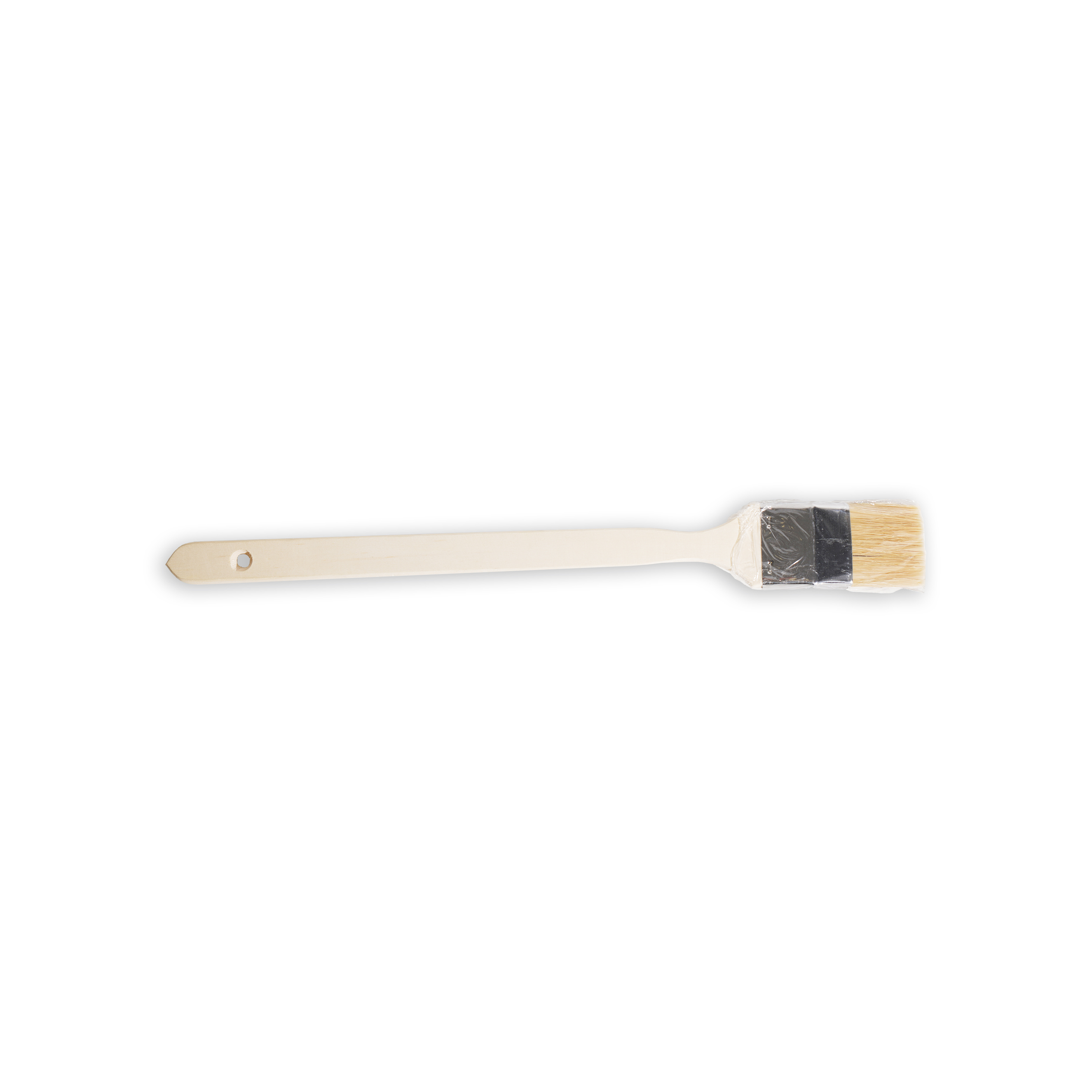 Eckenpinsel 5 cm | Heizkörperpinsel mit Holzgriff und Mischborsten