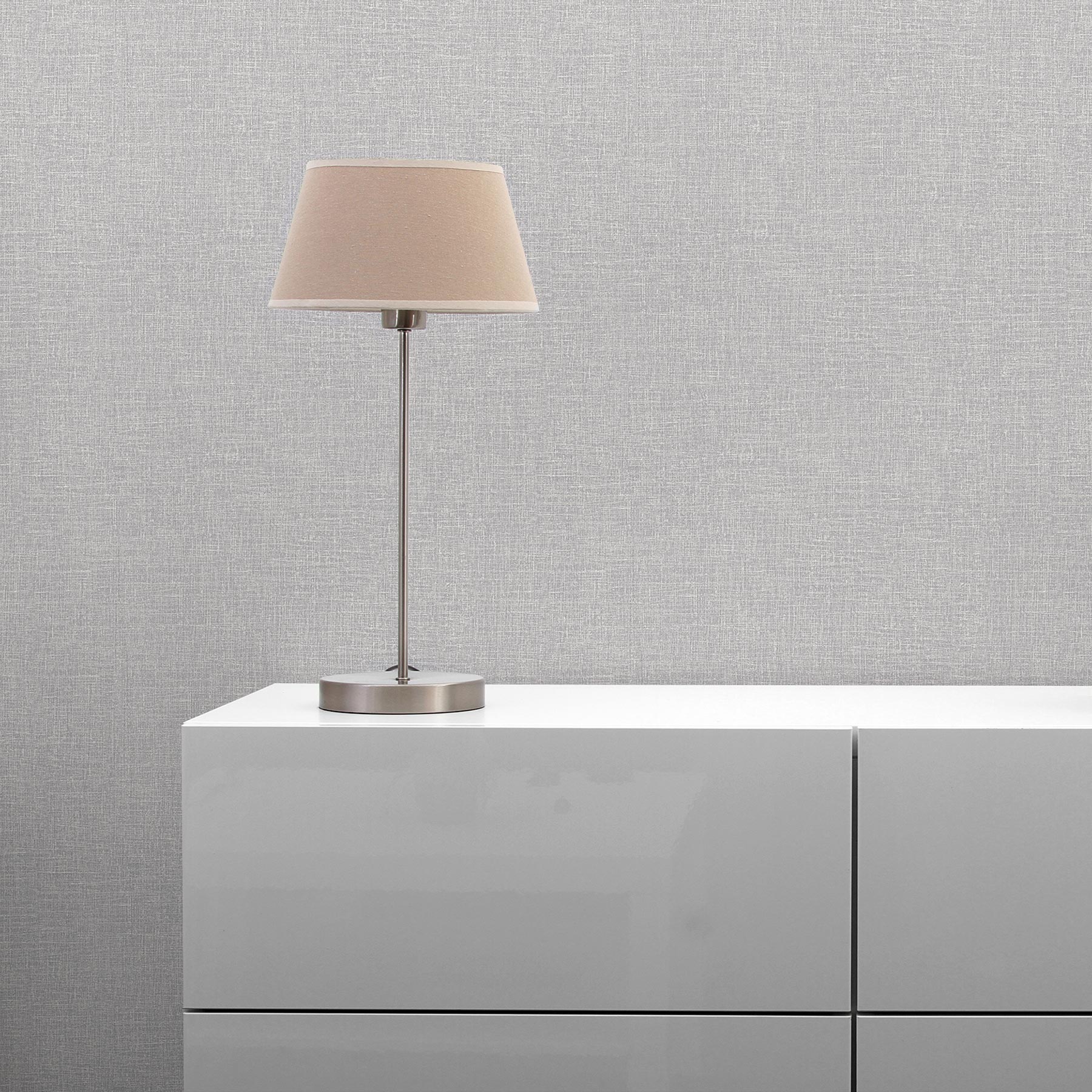 Tapete Uni M1-No.3829 Vliestapete Grau Tapete Einfarbig Unitapete