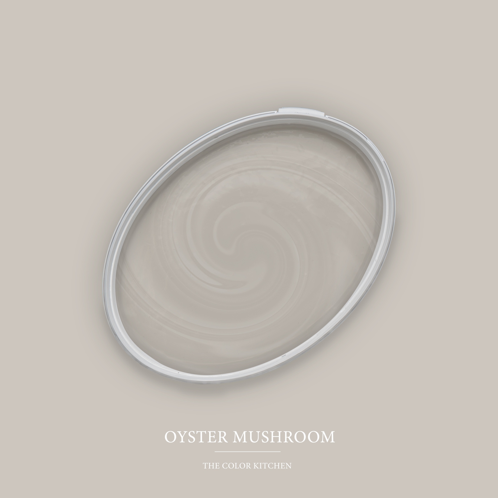 Wandfarbe Taupe TCK1017 | Oyster Mushroom | Matte Innendispersion | Hohe Deckkraft