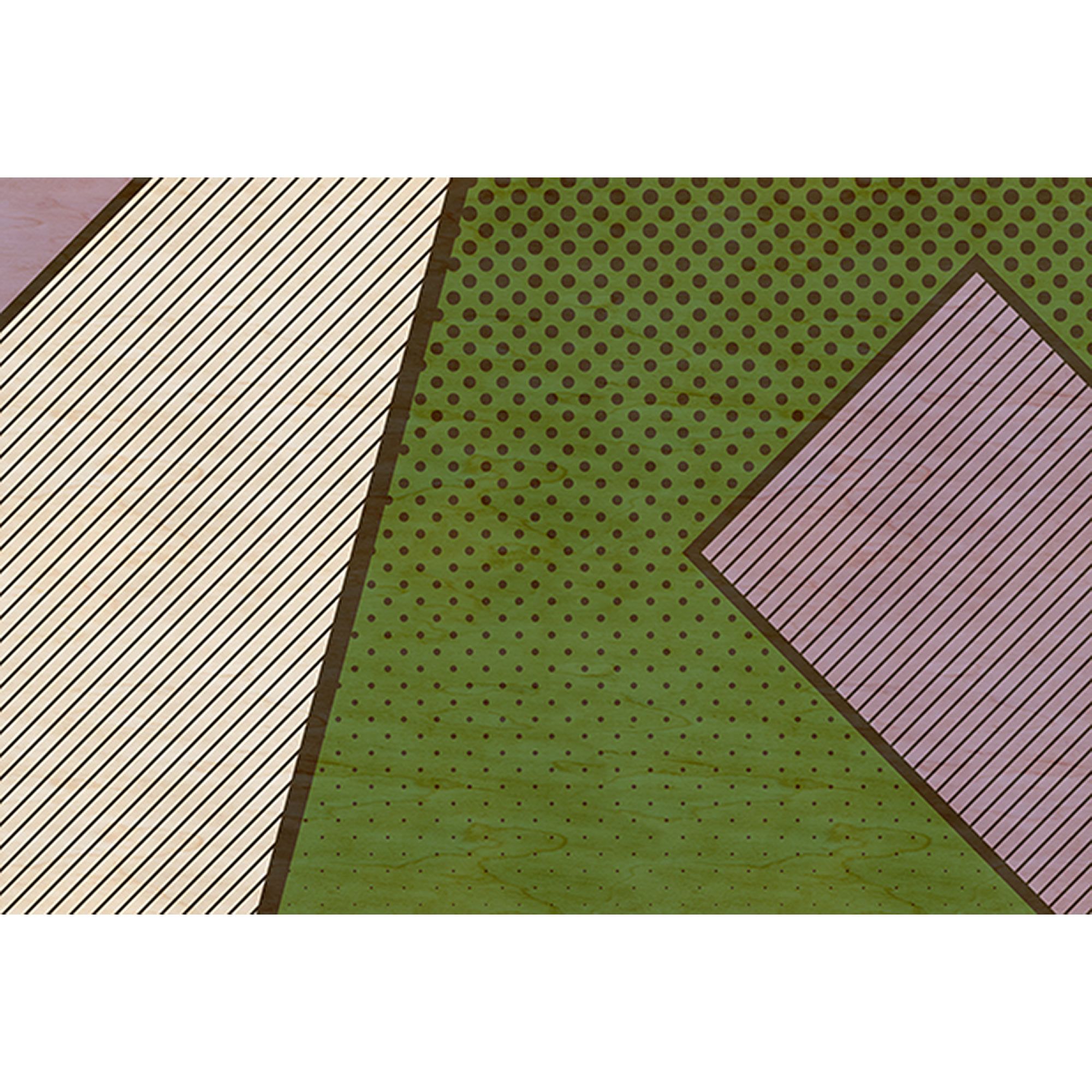 Fototapete Abstrakt M1-No.60909 | Digitaldruck | Grün | Beige