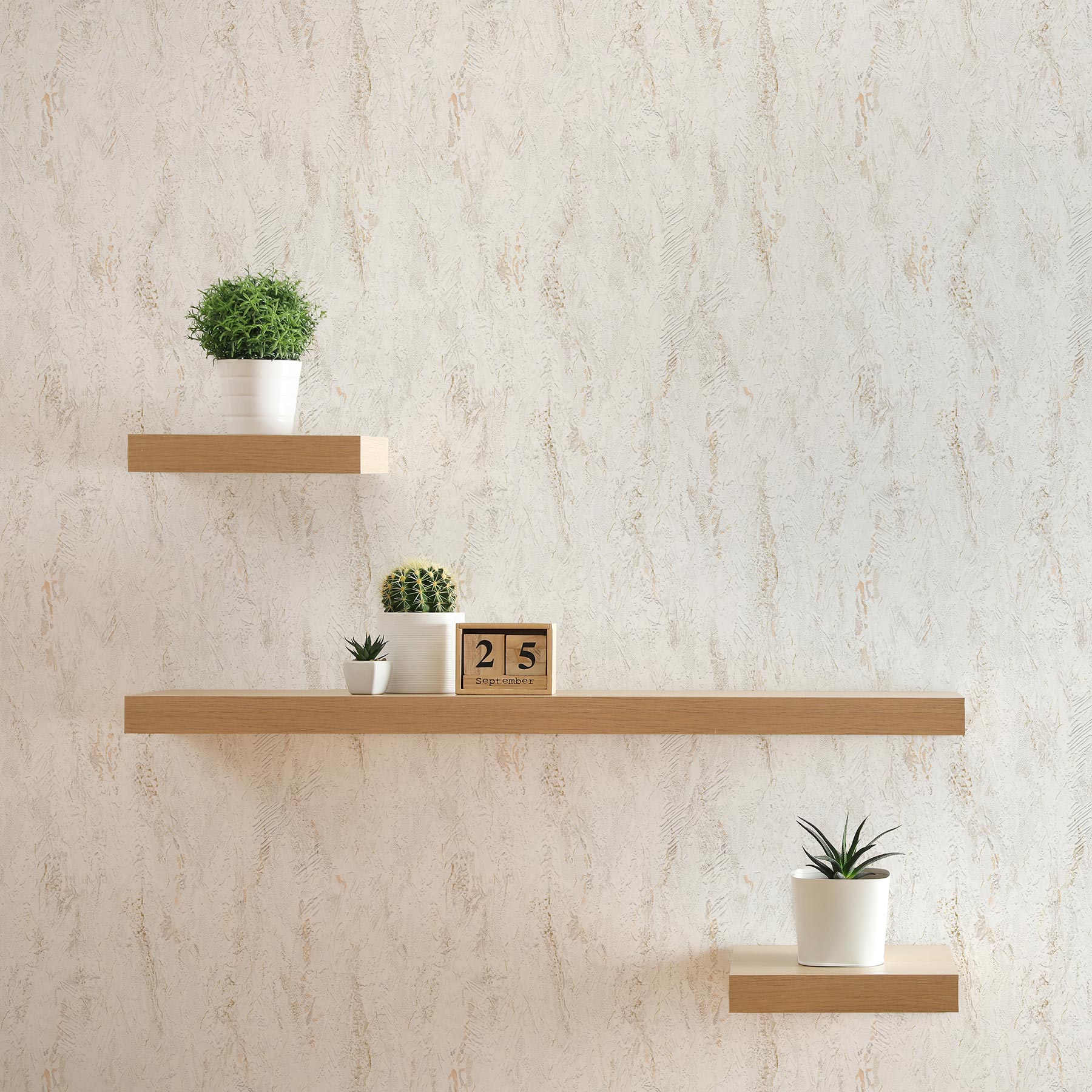 Tapete Vintage M1-No.3725 | Papiertapete | Weiß | Vintagetapete | Retro