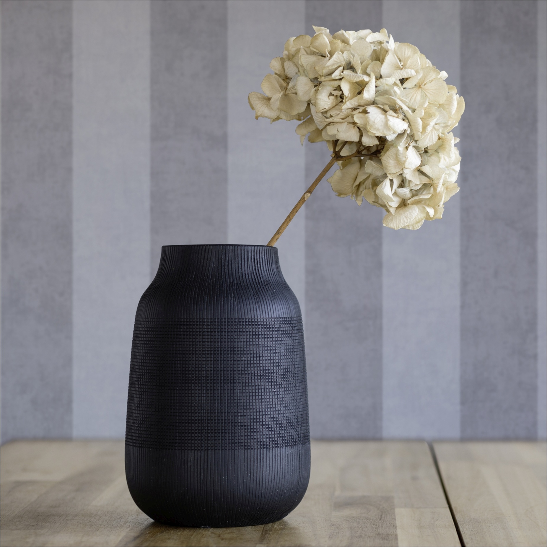 Tapete Streifen M1-No.11884 | Vliestapete Kinderzimmer | Grau | Wohnzimmer | Schlafzimmer | Küche