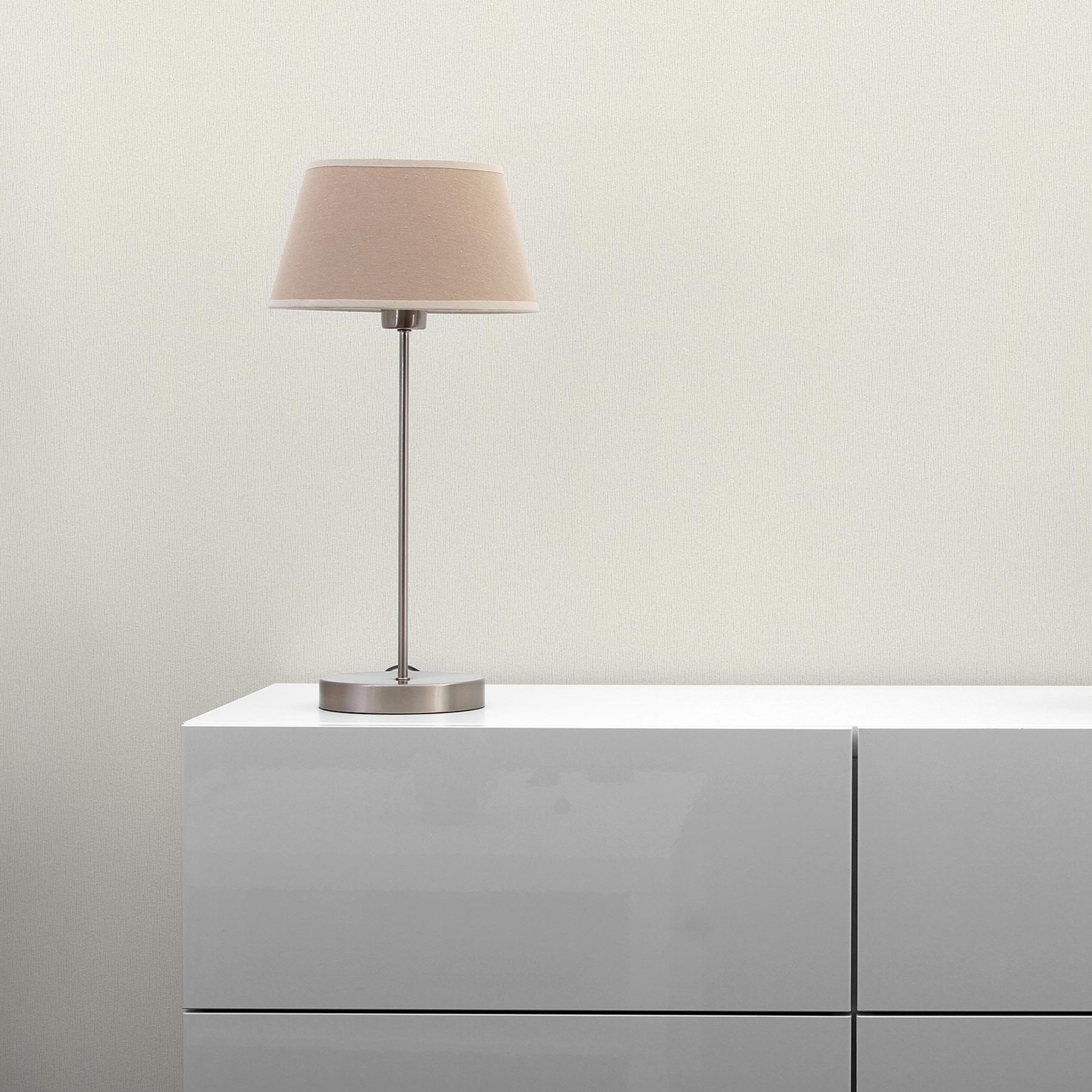 Tapete Uni M1-No.3819 | Vliestapete | Creme | Tapete Einfarbig | Unitapete