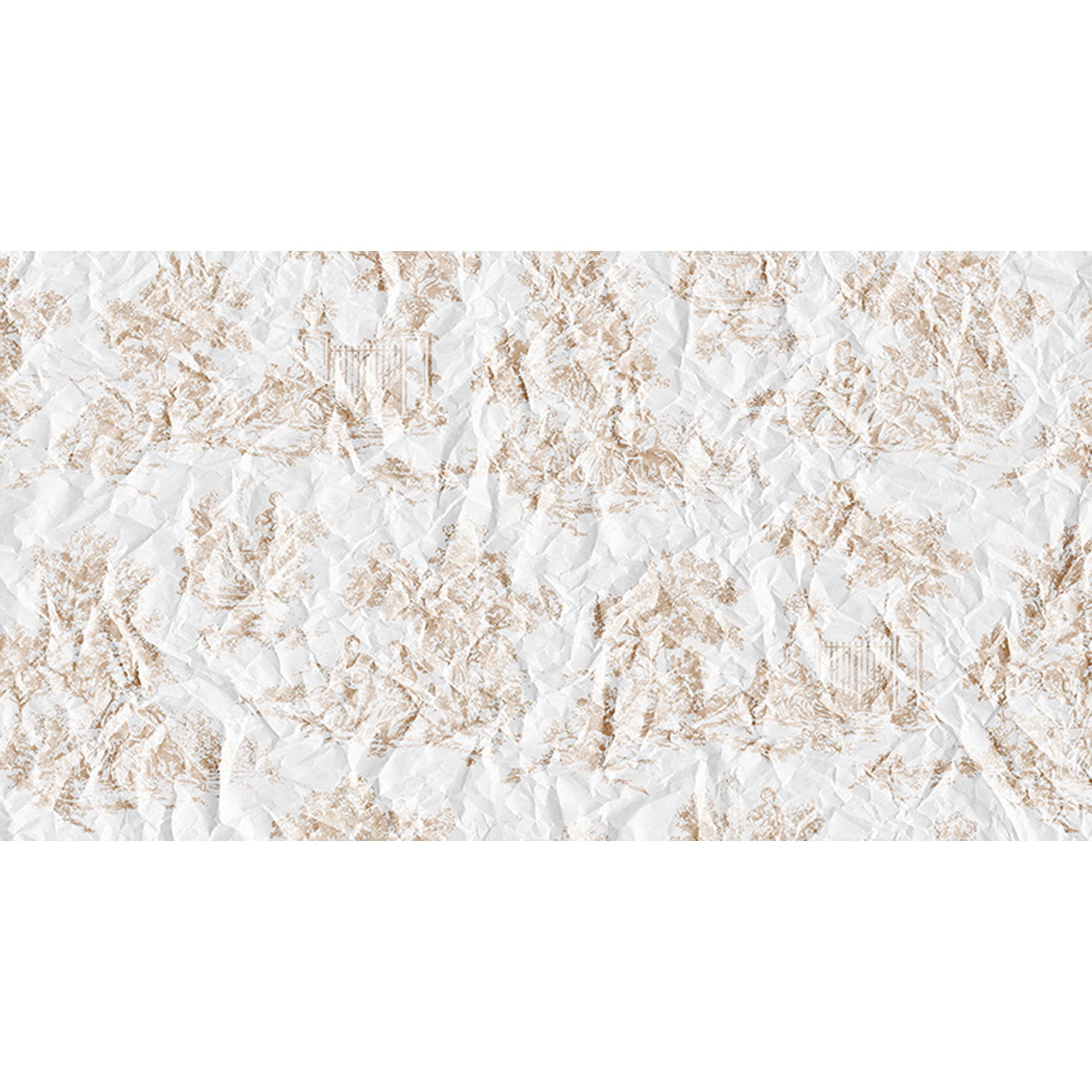 Tadessi Fototapete Gemälde M1-No.60237 Digitaldruck Tapete Braun Weiß