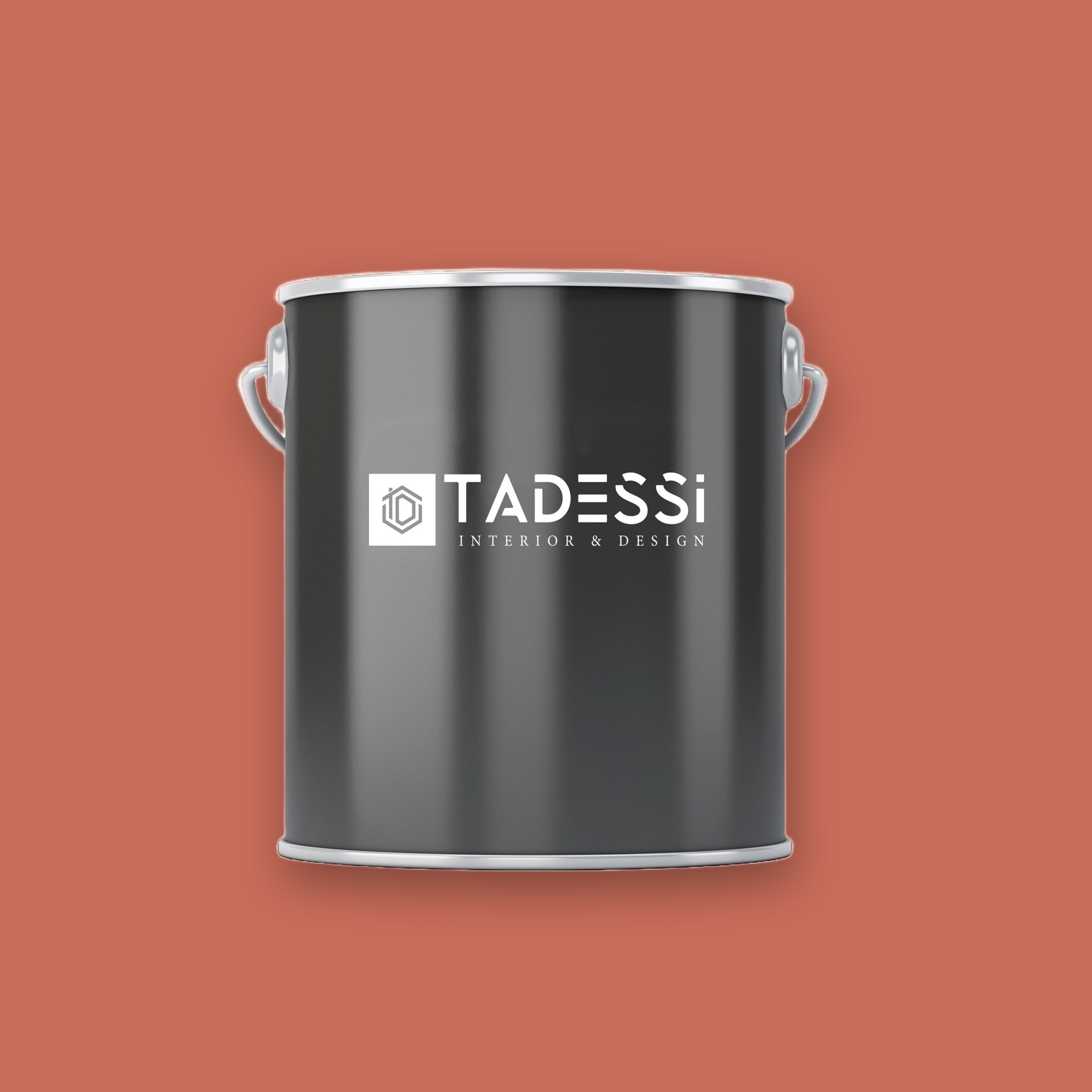 TADESSI Wall Select - Wandfarbe Rot  - Honig -  Hochwertige Innenfarbe  -  Intensive Farbkraft