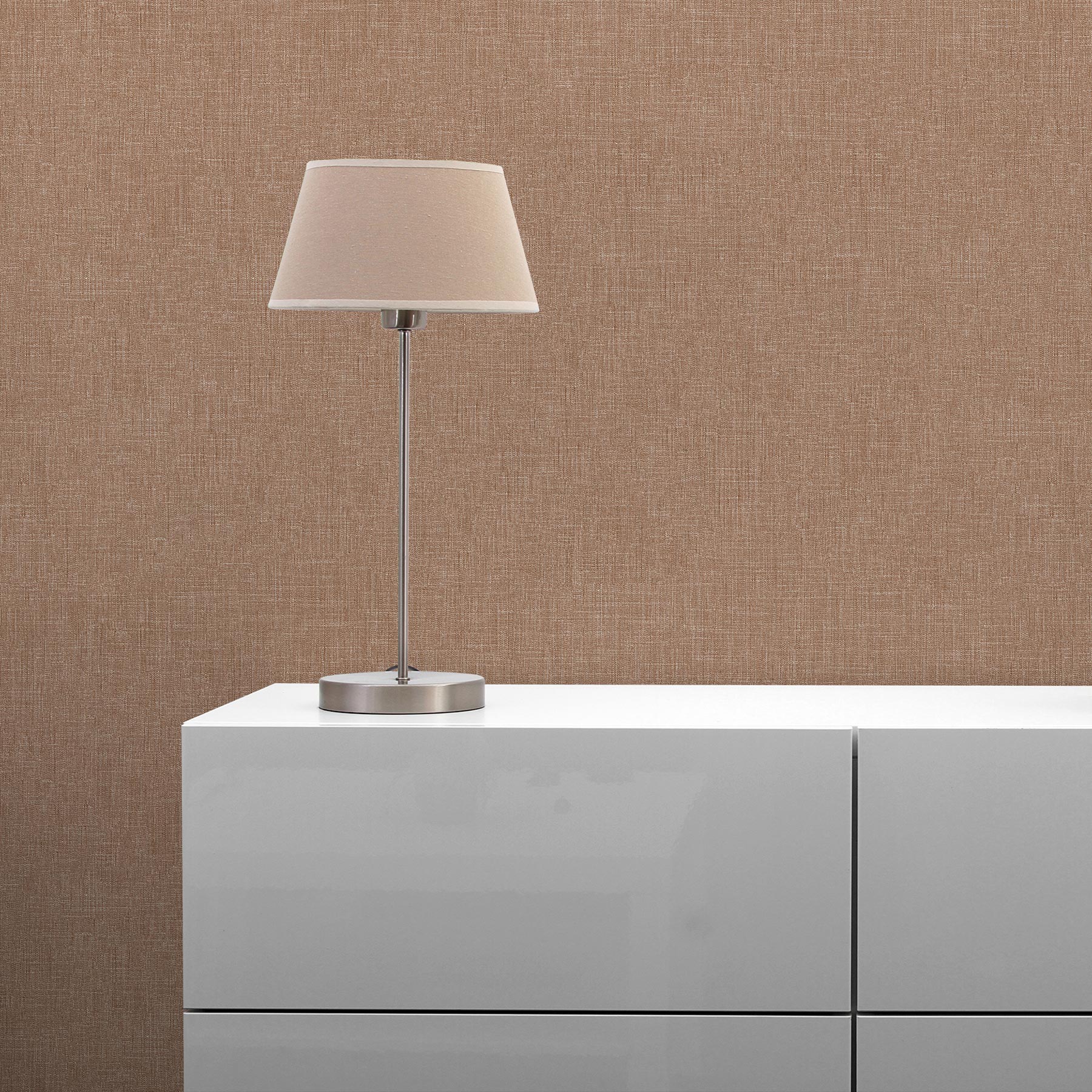 Tapete Uni M1-No.2785 | Vliestapete | Braun | Tapete Einfarbig | Unitapete