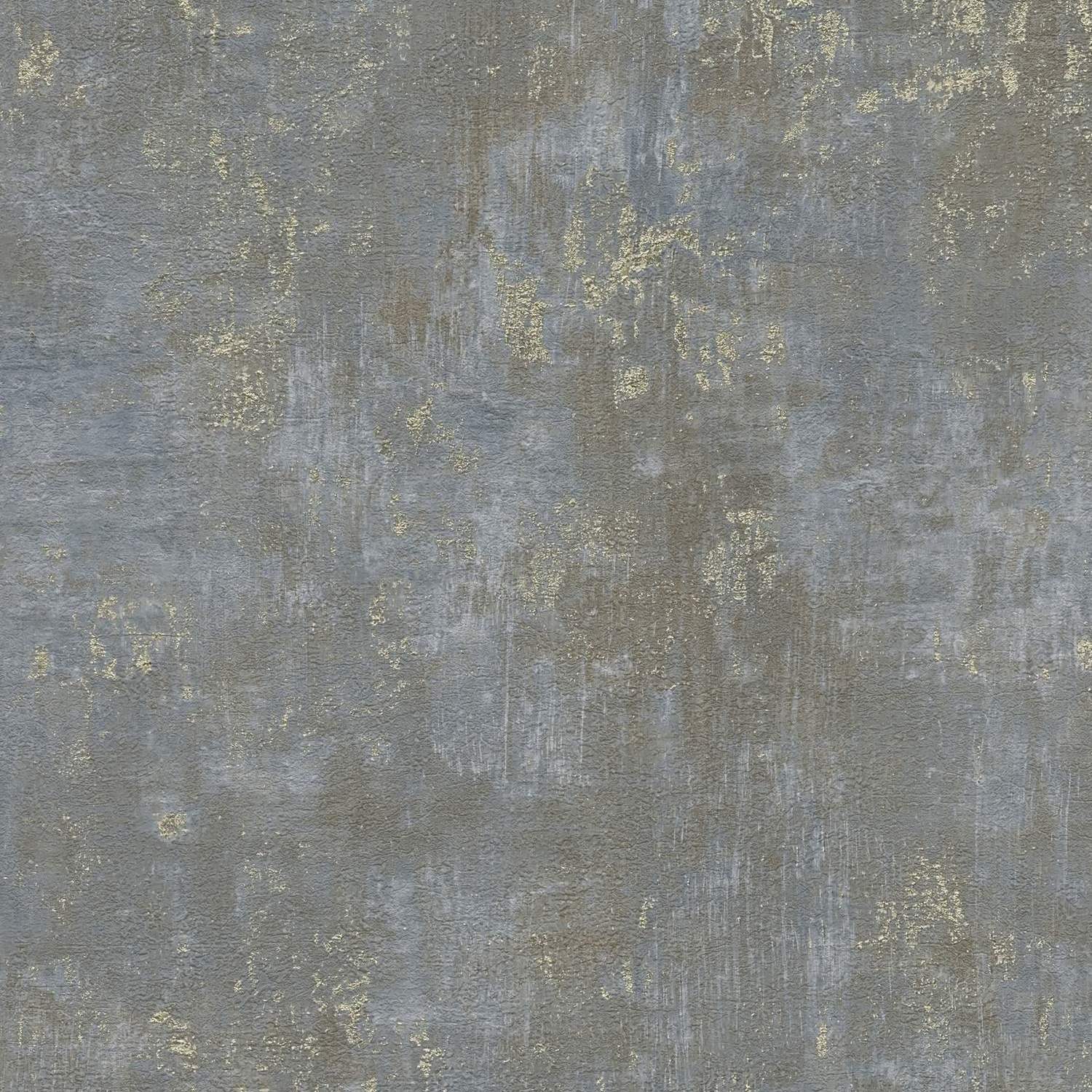 Tapete Rocco Metallic M1-No.11192 Vlies Braun Blau Tadessi 10.05 m x 0.53 m