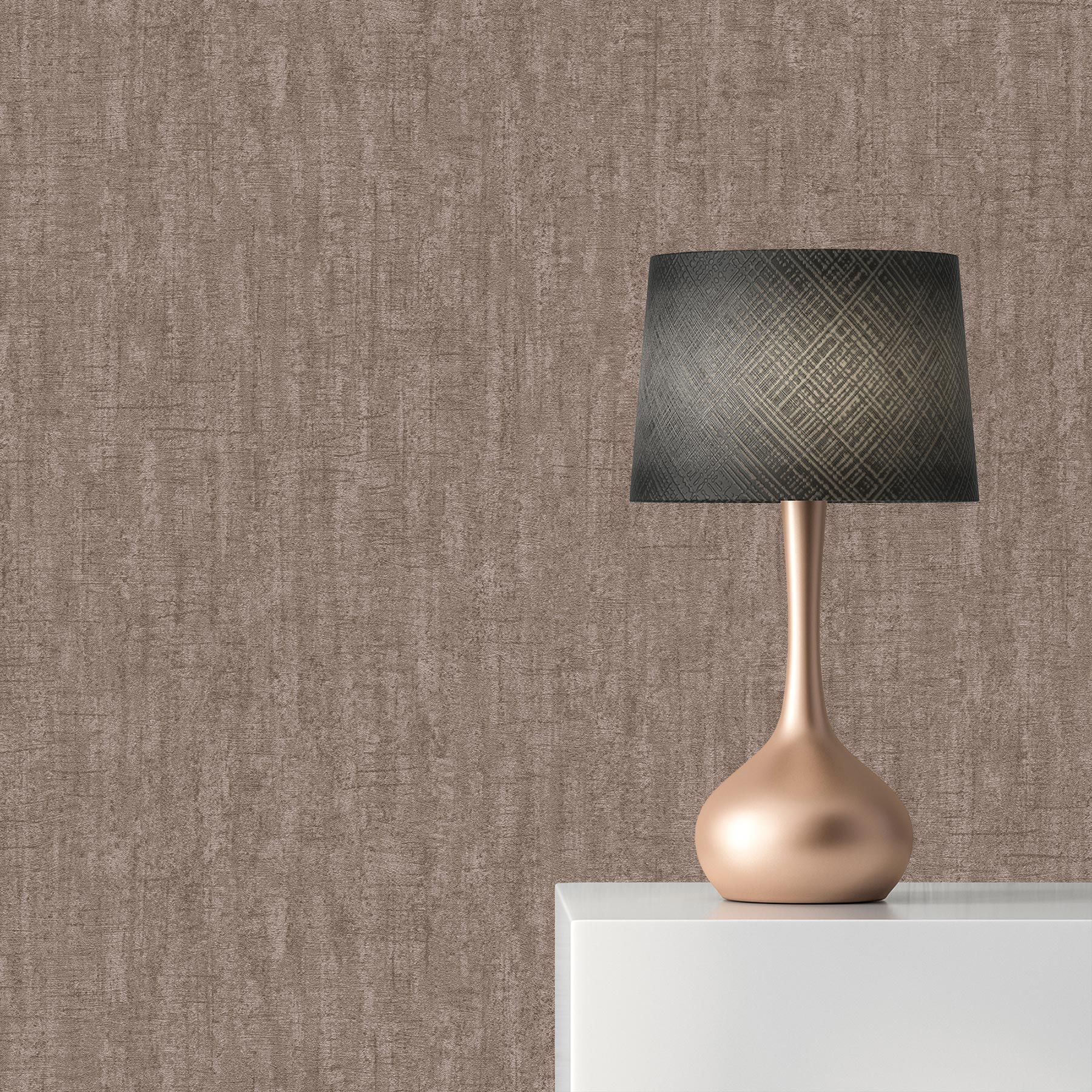 Tapete Vintage M1-No.3405 Vliestapete Braun Vintagetapete Retro