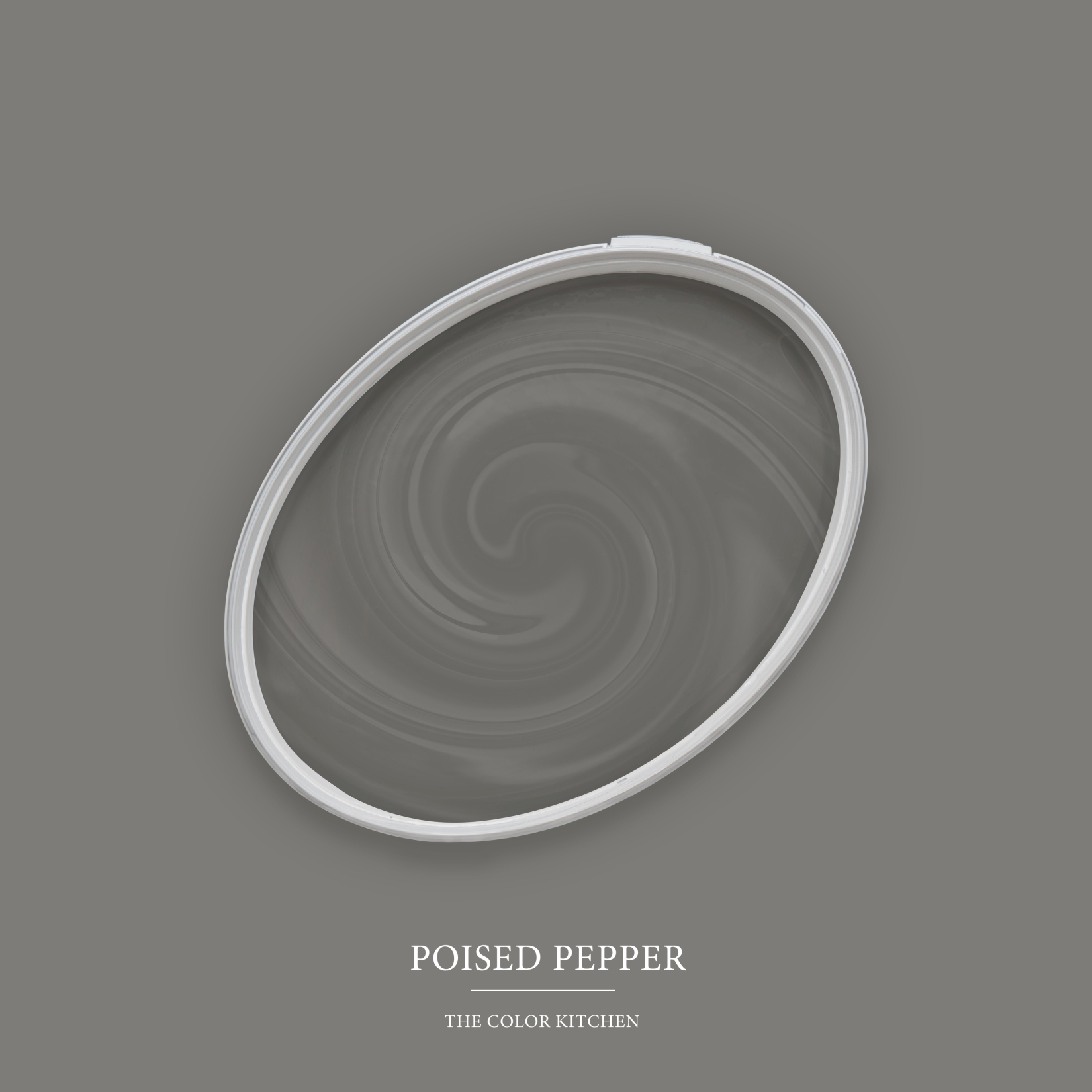 Wandfarbe Grau TCK1013 | Poised Pepper | Matte Innendispersion | Hohe Deckkraft