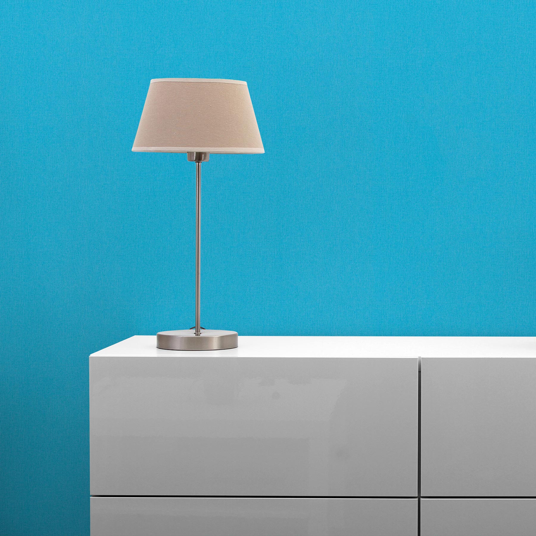 Tapete Uni M1-No.3252 | Vliestapete | Blau | Tapete Einfarbig | Unitapete