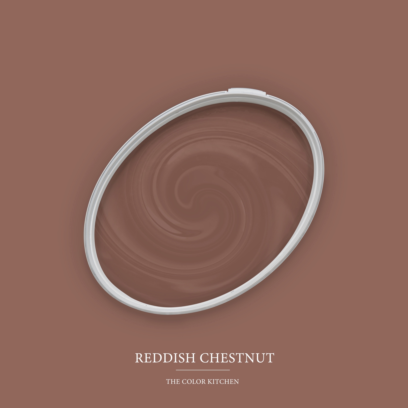 Wandfarbe Rot TCK5014 | Reddish Chestnut | Matte Innendispersion | Hohe Deckkraft