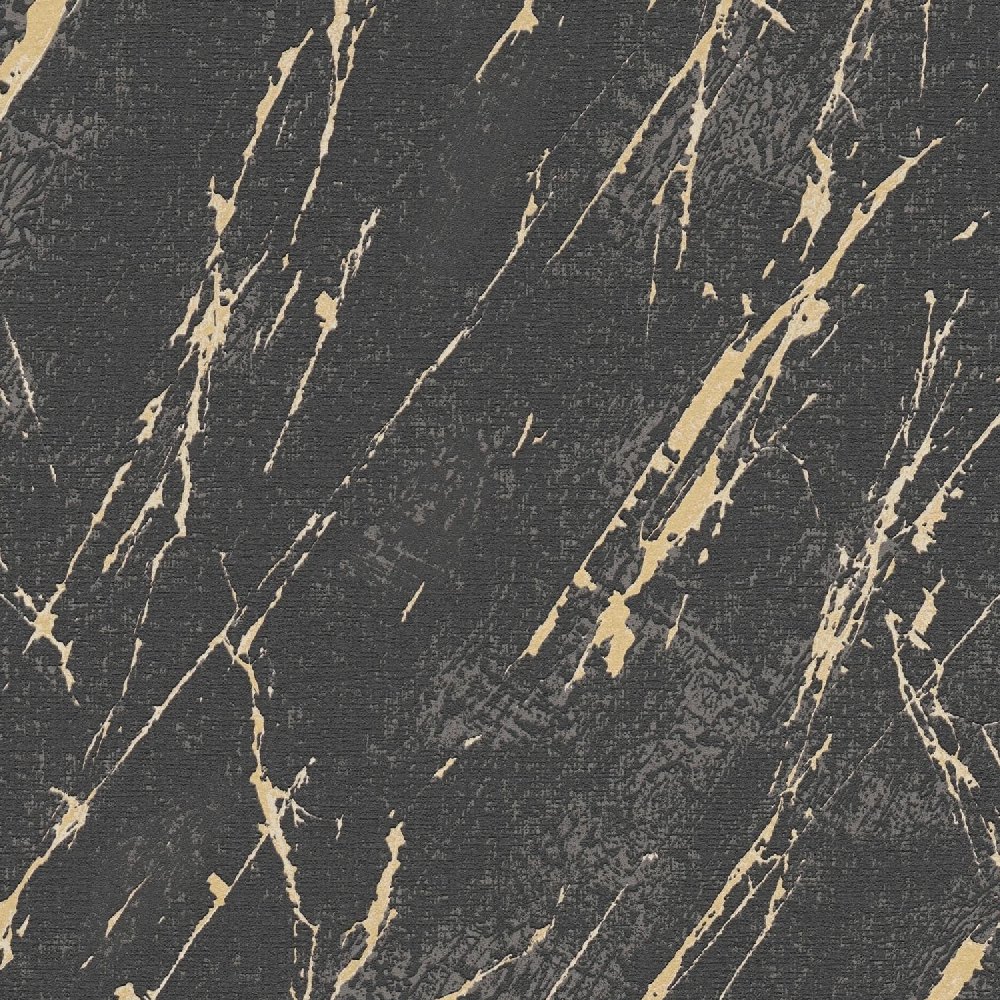 Tapete Giacomo Marmor M1-No.11040 Vlies Schwarz Gold Tadessi 10.05 m x 0.53 m