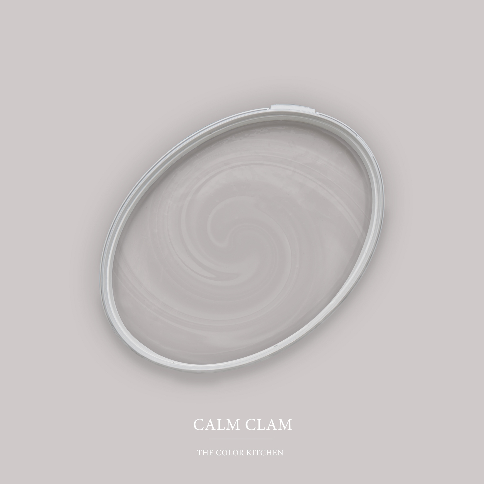 Wandfarbe Grau TCK2000 | Calm Clam | Matte Innendispersion | Hohe Deckkraft