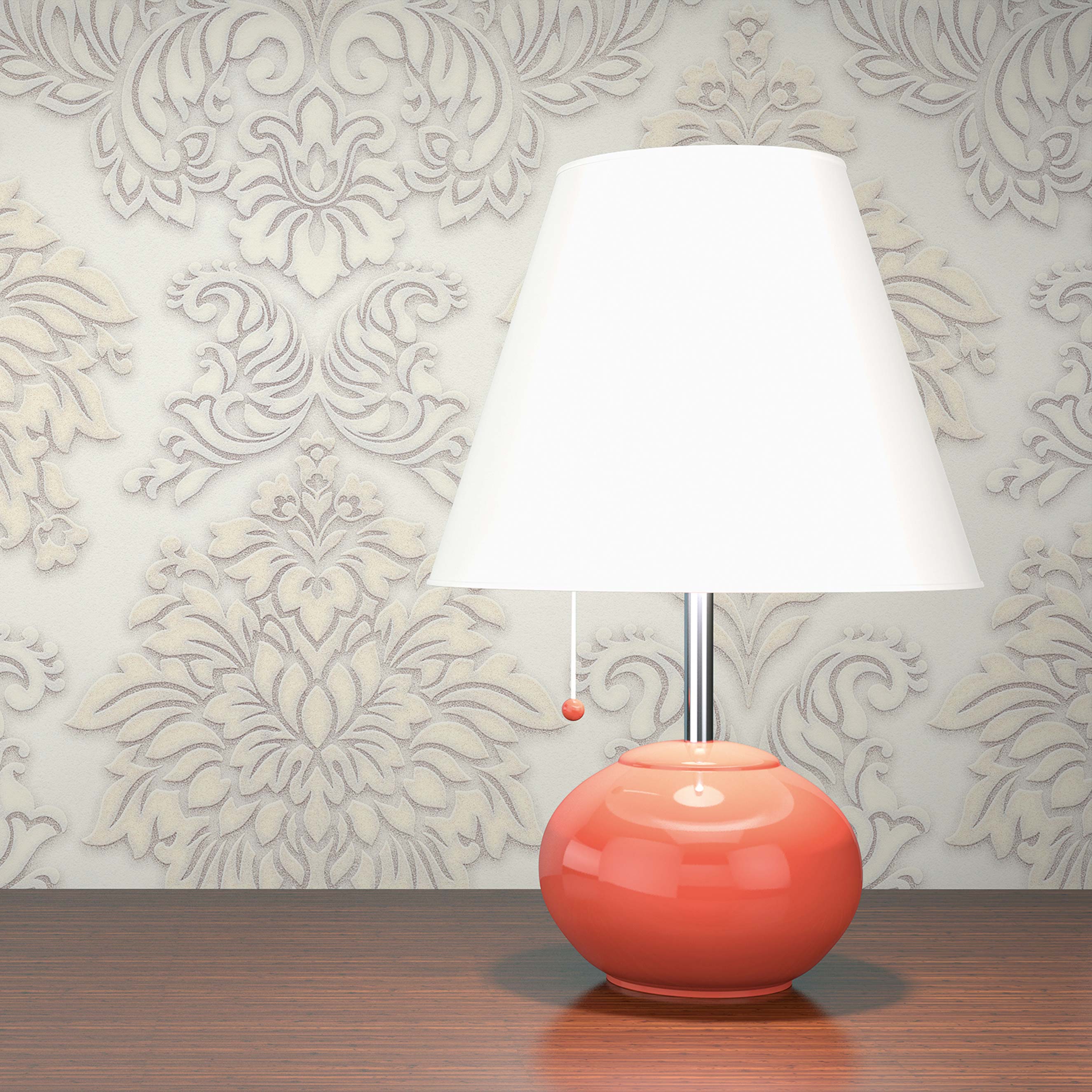 Tapete Barock Gioele M1-No.256 | Vliestapete | Weiß | Silber | Tapete mit Ornamenten