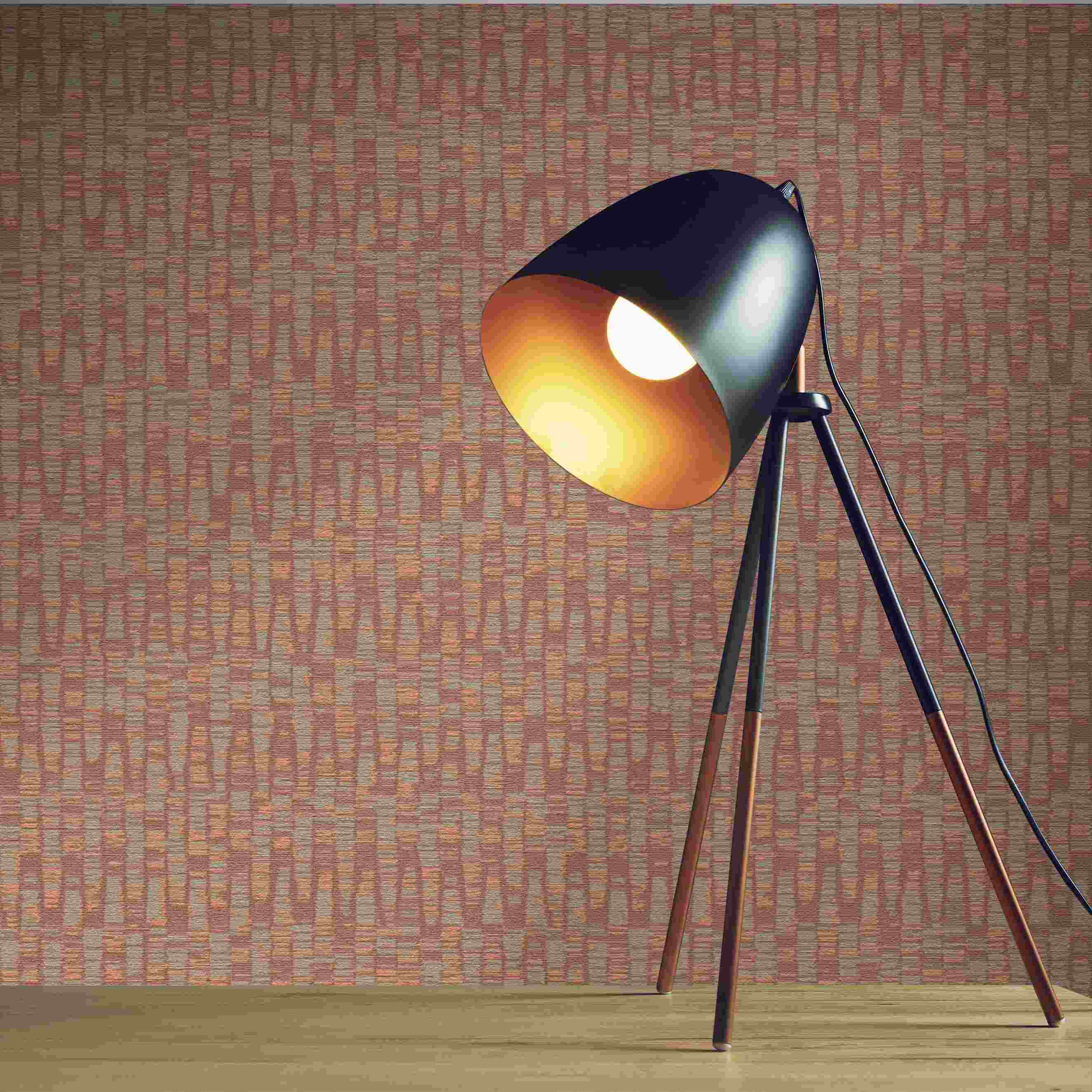 Tapete Vintage Retro M1-No.4245 | Vlies | Rot | orange | Abstrakt | Tadessi | 10.05 x 0.53 m